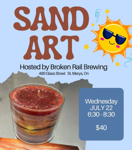Sand Candles with Stone home Creatives