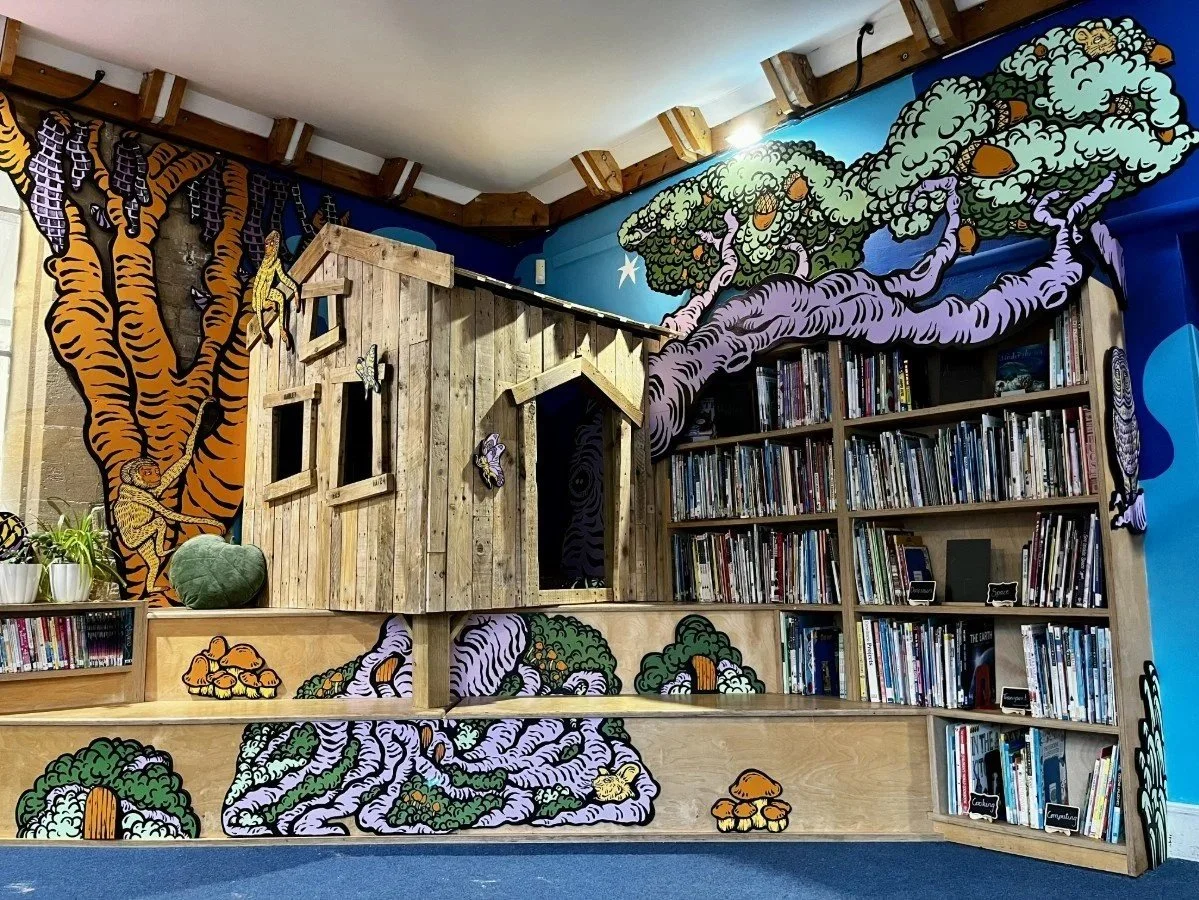 Magical Forest School Library