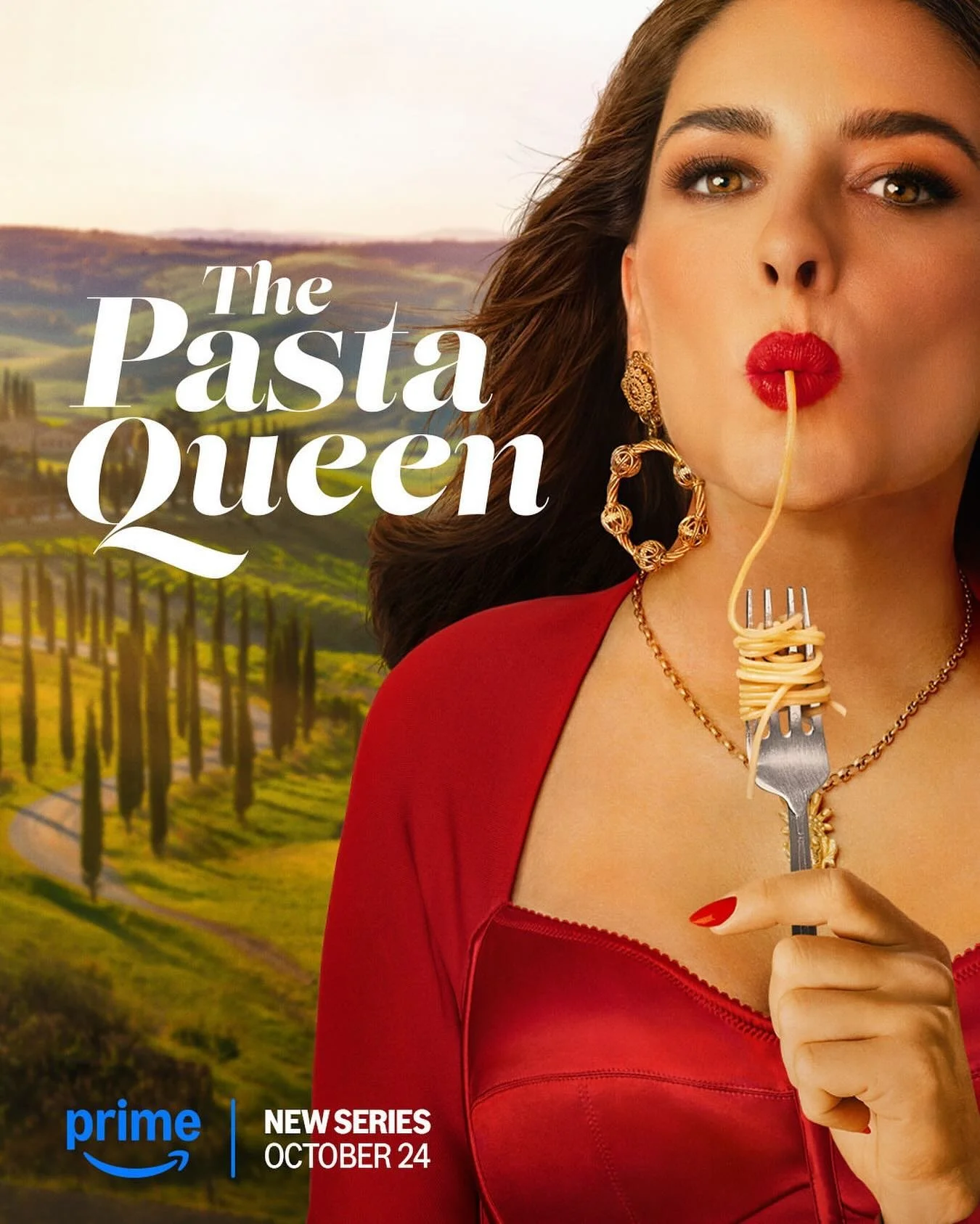 All hail the queen of pasta. The Pasta Queen out October 24 Amazon Prime Video