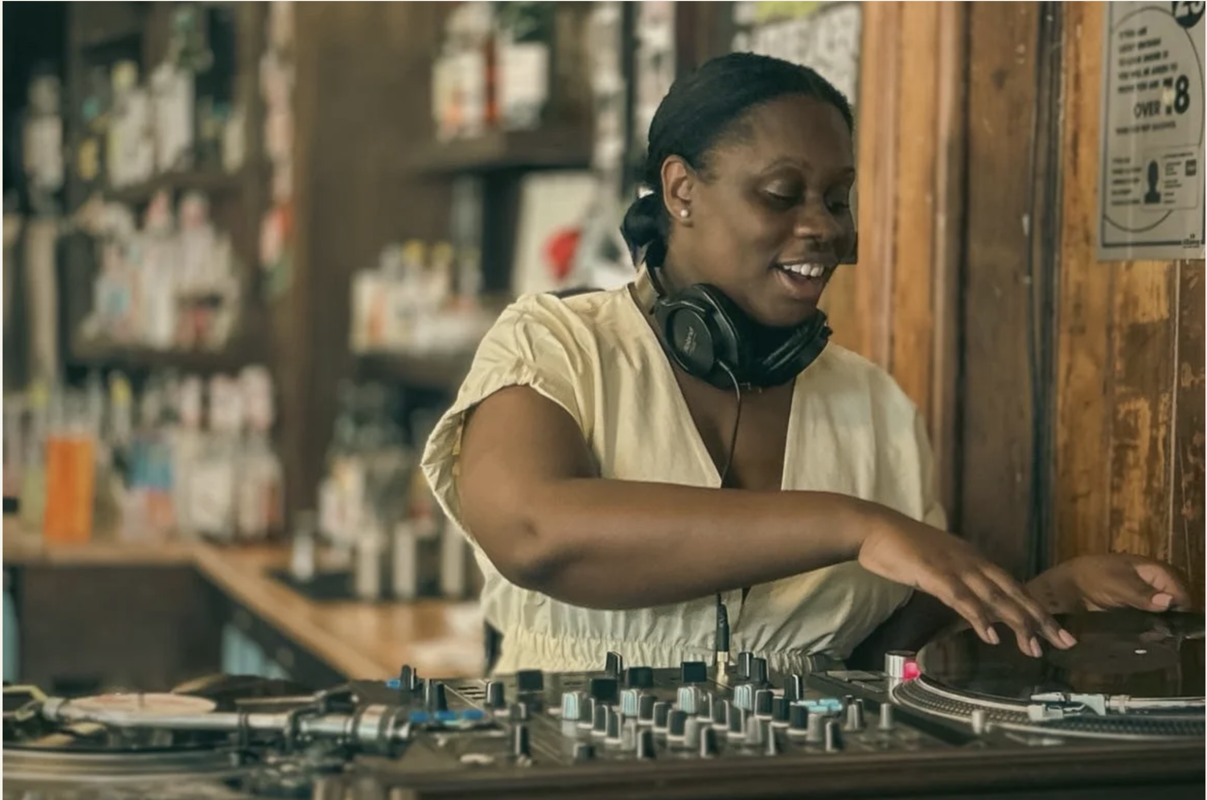 The women who keep the music turning: Princess Nadene