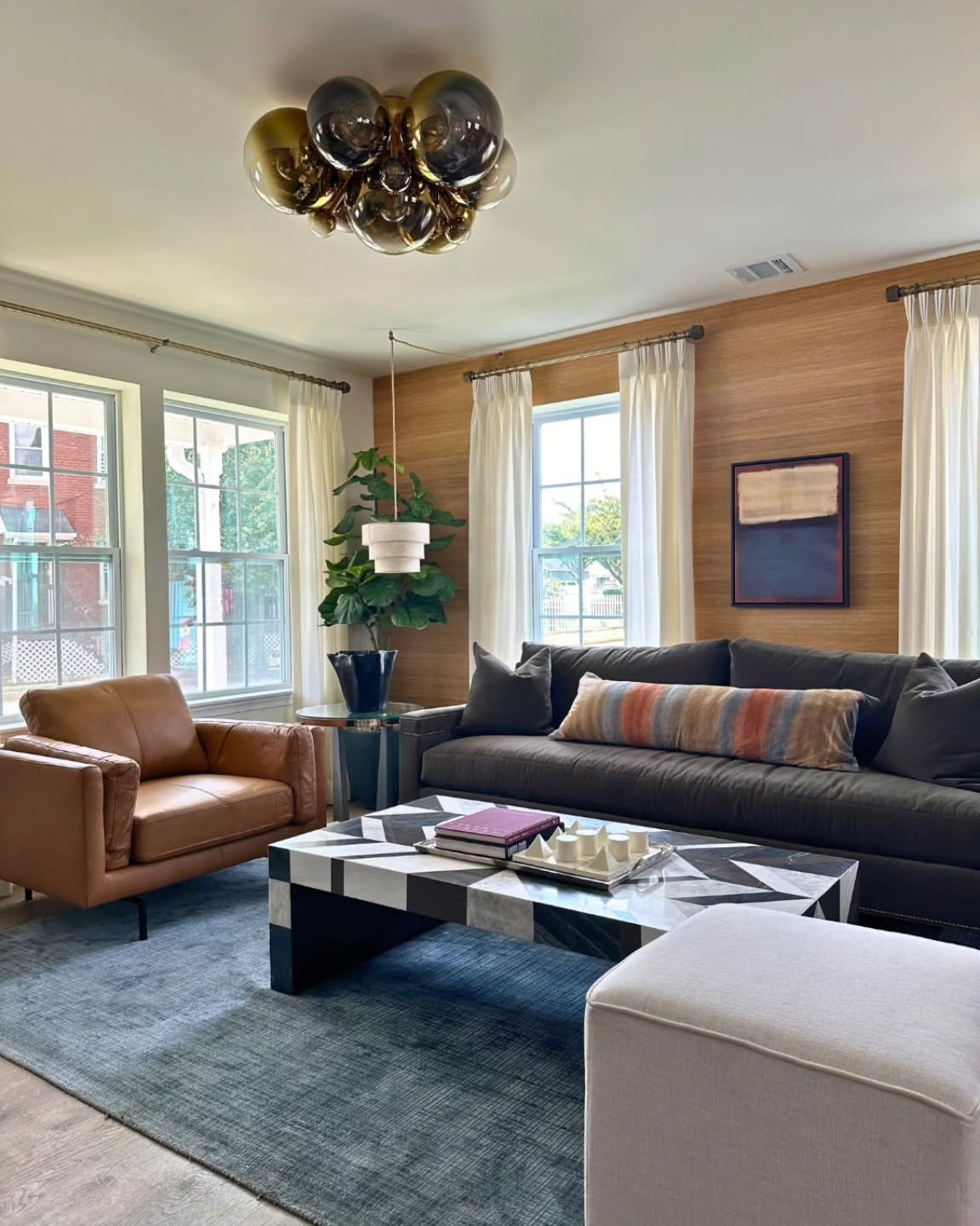 Repost of this tremendous project from Blanche Garcia Design:

Designing a space is always special, but doing it for a deserving family on NBC&rsquo;s George to the Rescue? That&rsquo;s what makes it unforgettable. 💛 @george2rescue

This family of f