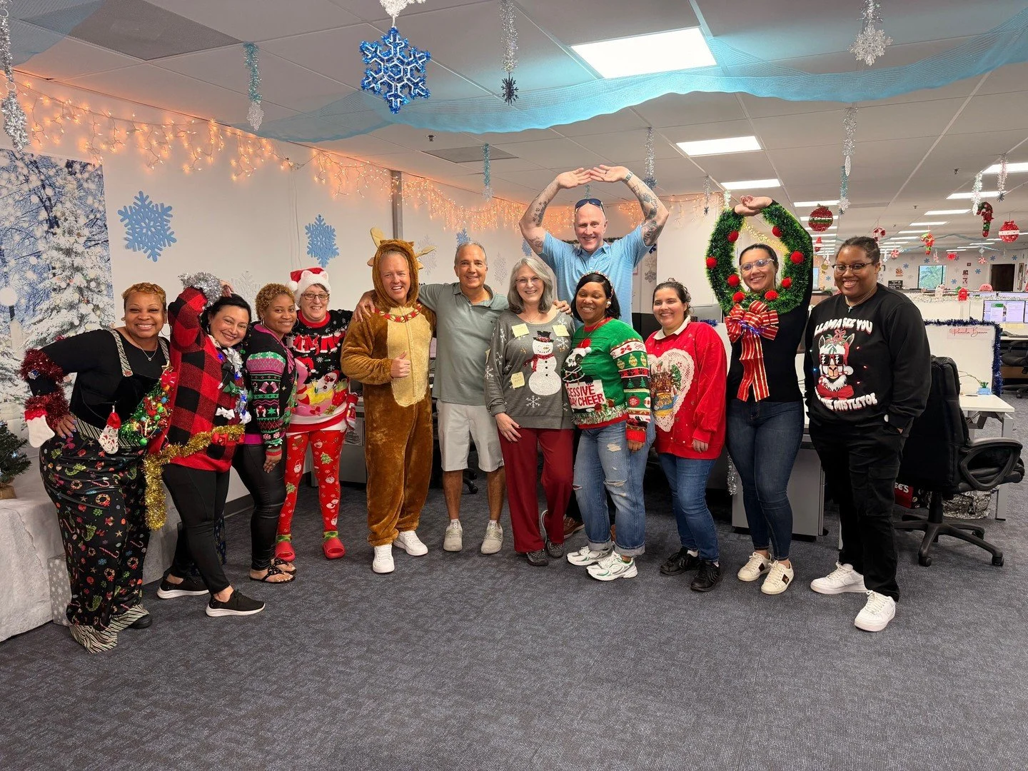 Day 4 of our 5 Days of Christmas turned the office into a holiday wonderland!

Departments brought their A-game for Deck the Office, transforming their spaces with lights, themes, and serious festive creativity.

And if that wasn&rsquo;t enough&helli