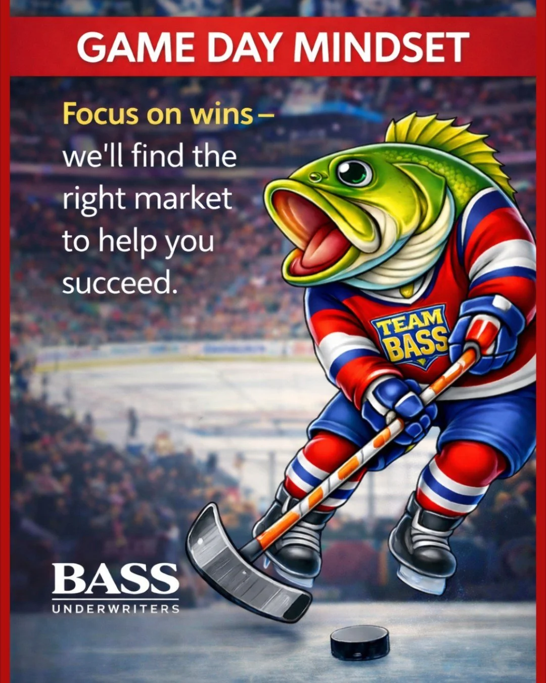 Bringing game day energy into the week.

In this business, it takes focus, speed, and the right strategy to get deals across the finish line. 

Bass Underwriters is here to help agents find solutions and keep production moving.