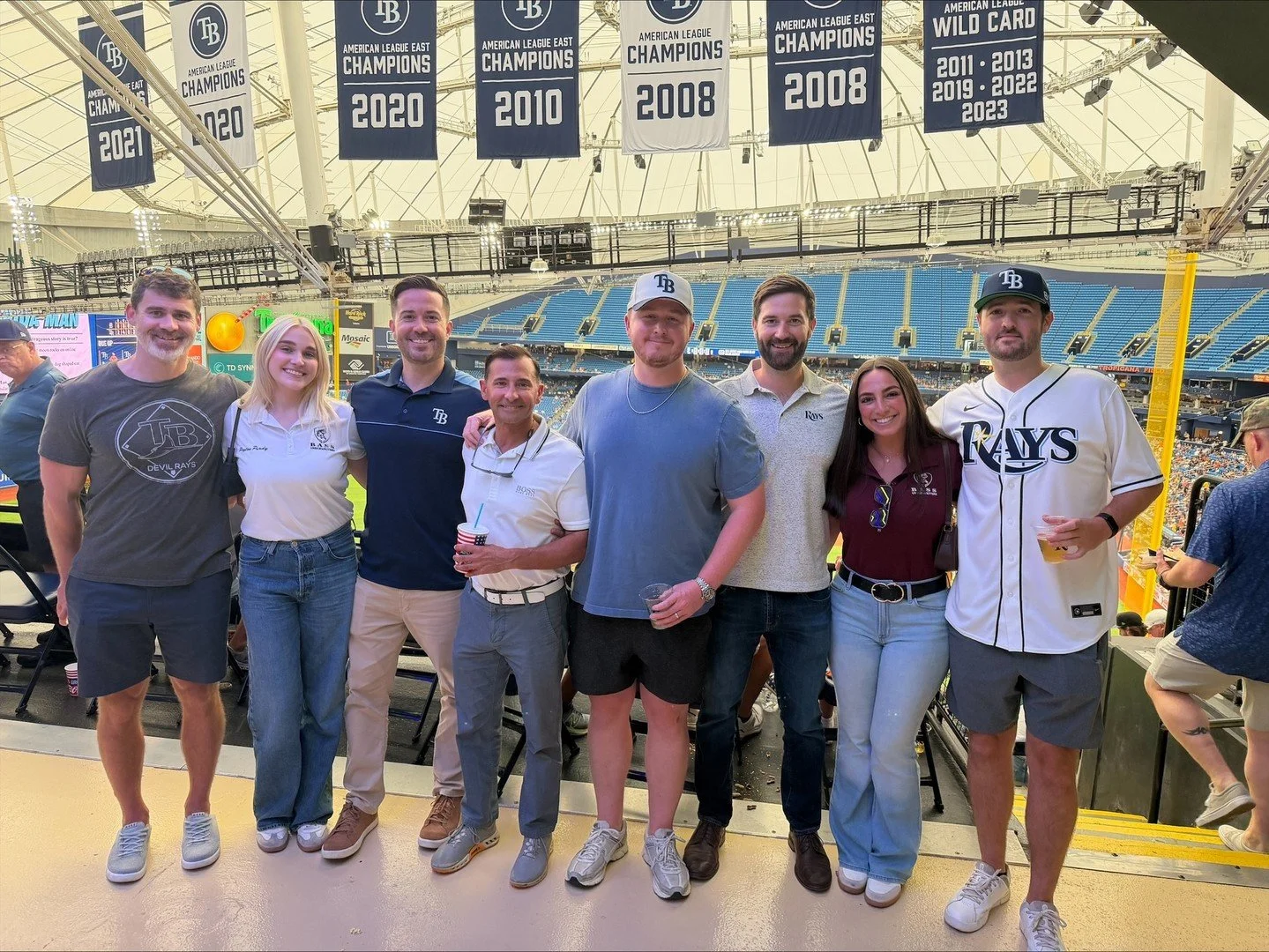 Our Bass Underwriters team members came out to support Lindsey Shank, the Pinellas Association of Insurance Agents, and the Tampa Bay Rays for a great night of baseball and networking.
