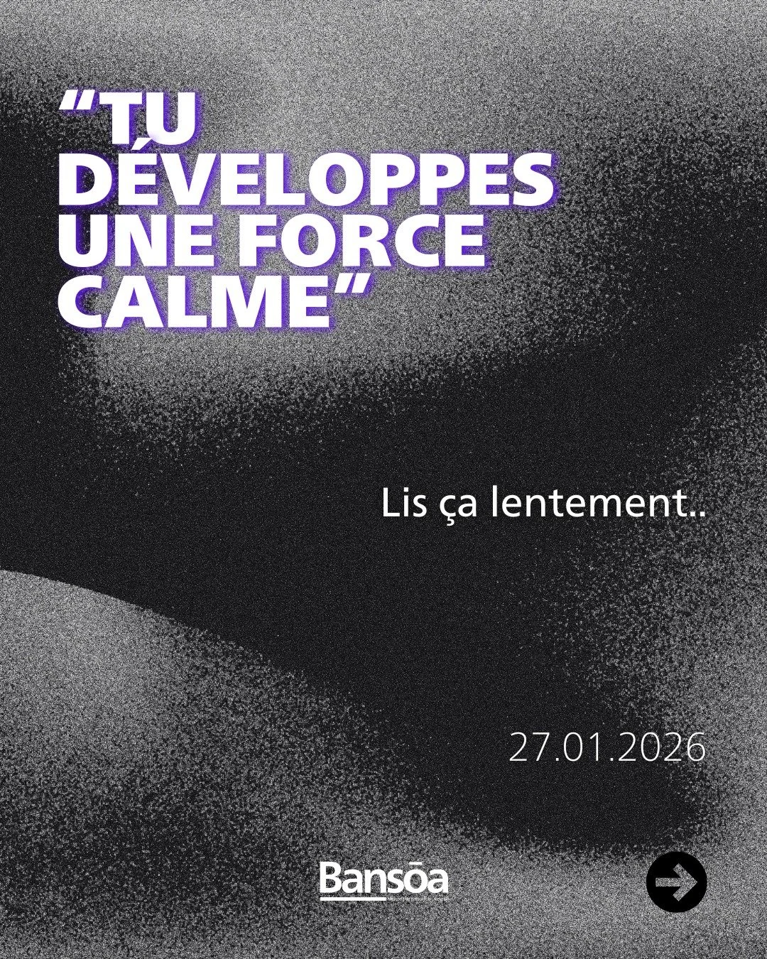 Ta force devient plus silencieuse.
Moins d&eacute;monstrative.
Plus ancr&eacute;e.

Elle se ressent dans ta posture.
Dans ta mani&egrave;re d&rsquo;&eacute;couter.
Dans ta capacit&eacute; &agrave; rester pr&eacute;sent.

Aujourd&rsquo;hui, ressens ce