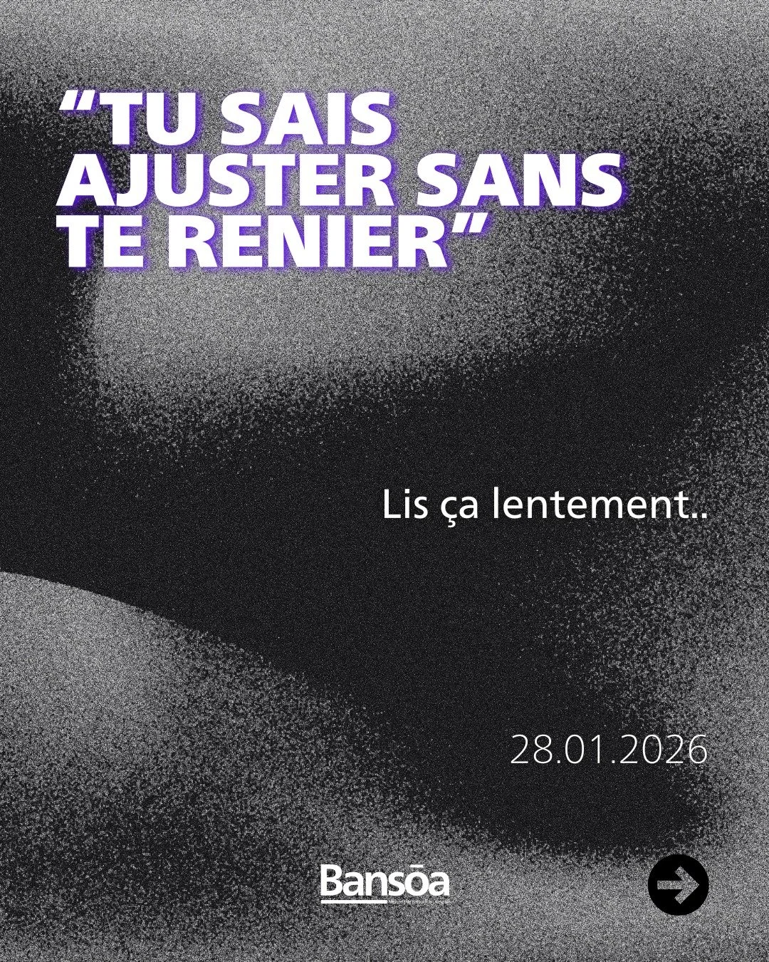 Ajuster ne signifie pas renoncer.
Ajuster signifie respecter ce que tu vis.

Tu modifies ton rythme.
Tu affines tes priorit&eacute;s.
Tu adaptes ton engagement.

Aujourd&rsquo;hui, reconnais cette intelligence d&rsquo;adaptation.
Elle te permet d&rsq