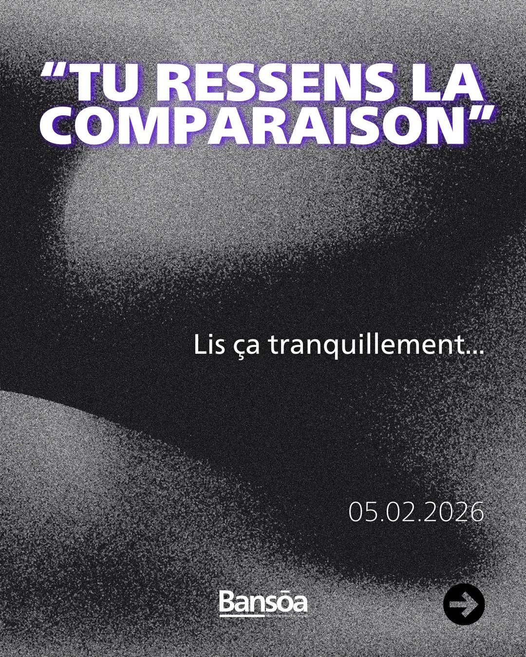 &ldquo;Tu ressens la comparaison&rdquo;

Avec un co&eacute;quipier.
Avec un adversaire.
Avec ton ancienne version.

Aujourd&rsquo;hui, transforme la comparaison en rep&egrave;re.
Elle peut guider ton travail.

Ta trajectoire reste unique.

#football 