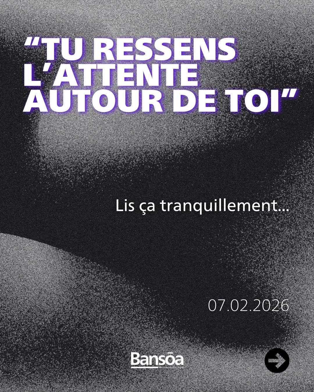 &ldquo;Tu ressens l&rsquo;attente autour de toi&rdquo;

Famille.
Club.
Entourage.

Aujourd&rsquo;hui, recentre-toi sur ton intention.
Elle guide ton &eacute;nergie.

La confiance grandit dans la clart&eacute; int&eacute;rieure.

#football #footballer