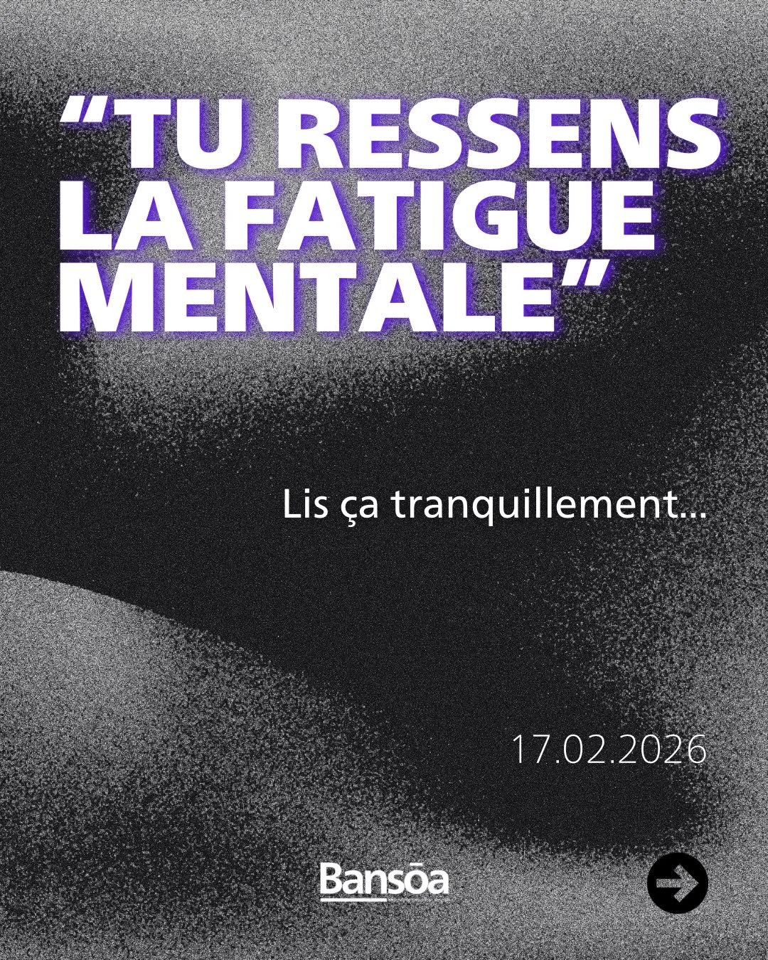 &ldquo;Tu ressens la fatigue mentale&rdquo;

Les matchs s&rsquo;encha&icirc;nent.
Les attentes persistent.

Aujourd&rsquo;hui, offre-toi un moment de calme.
Il recharge ton attention.

#santementale #preparationmentale #football #foot #passion