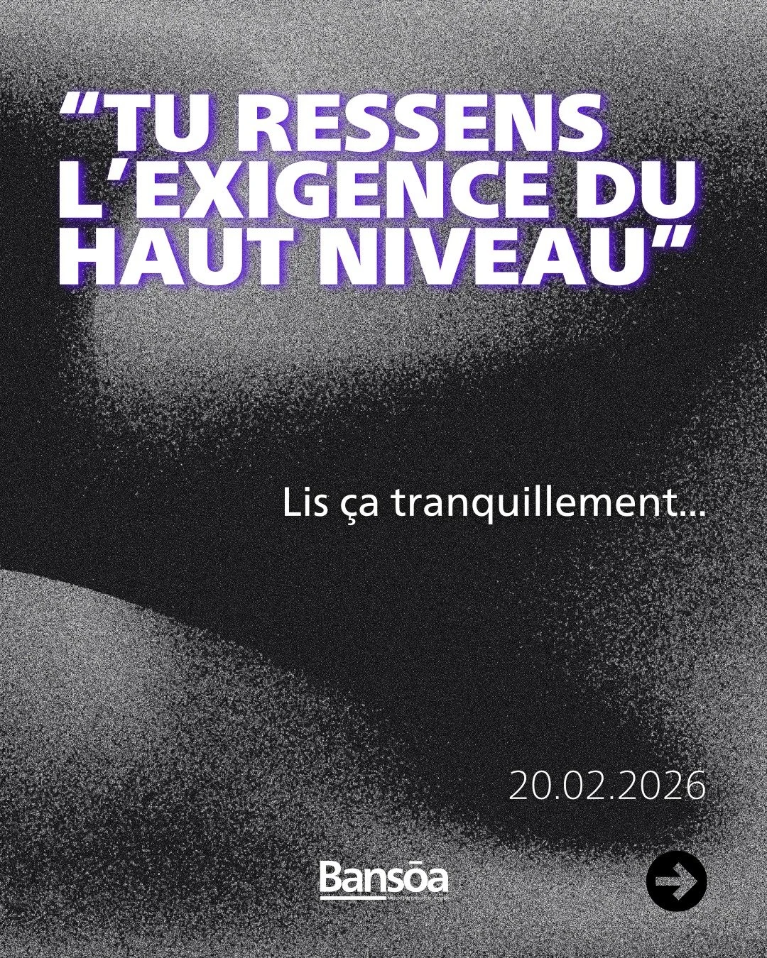&ldquo;Tu ressens l&rsquo;exigence du haut niveau&rdquo;

Chaque d&eacute;tail compte.
Chaque contr&ocirc;le.
Chaque replacement.
Chaque d&eacute;cision sous pression.

Le rythme acc&eacute;l&egrave;re.
L&rsquo;intensit&eacute; monte.
Le jeu demande 