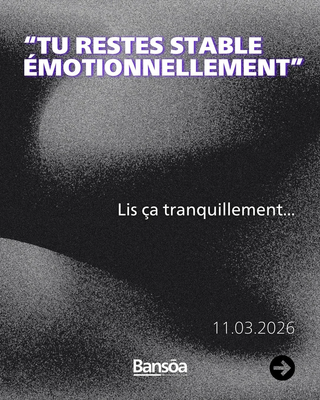&ldquo;Tu restes stable &eacute;motionnellement&rdquo;

Un bon moment peut arriver.
Un moment plus difficile peut suivre imm&eacute;diatement.

Le football change vite.
Les &eacute;motions aussi.

Tu apprends progressivement &agrave; rester au centre
