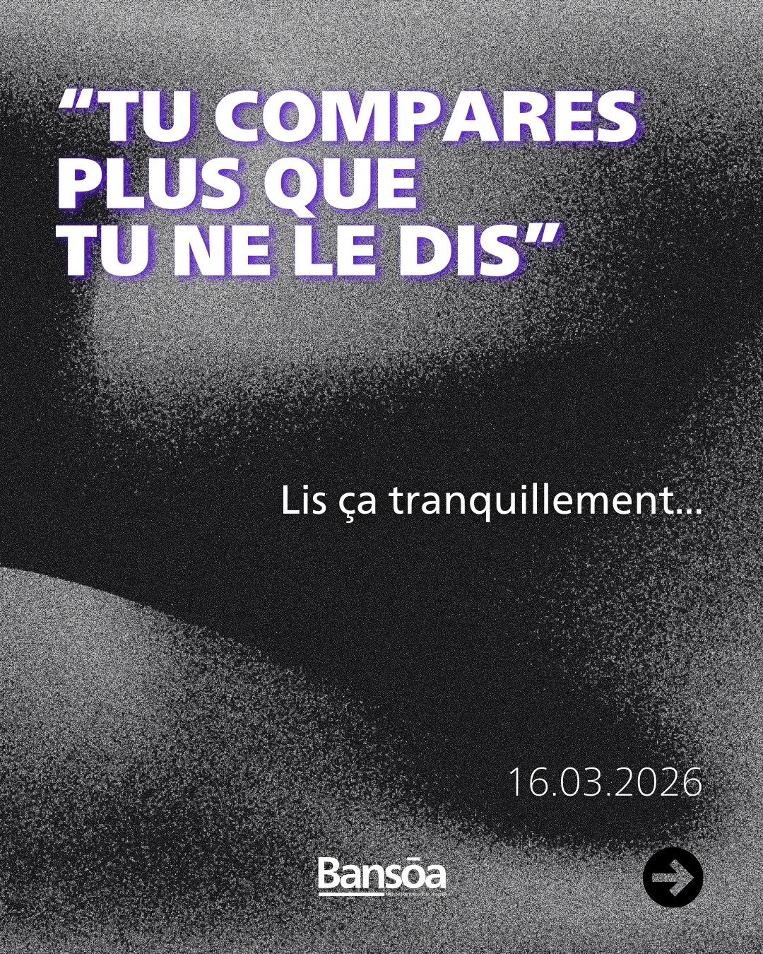 &ldquo;Tu compares plus que tu ne le dis&rdquo;

Tu regardes les autres jouer.
Tu observes leurs minutes de jeu.
Leurs performances.
Leur progression.

Parfois sans t&rsquo;en rendre compte, tu te mesures en silence.

Ton cerveau cherche sa place.
Il