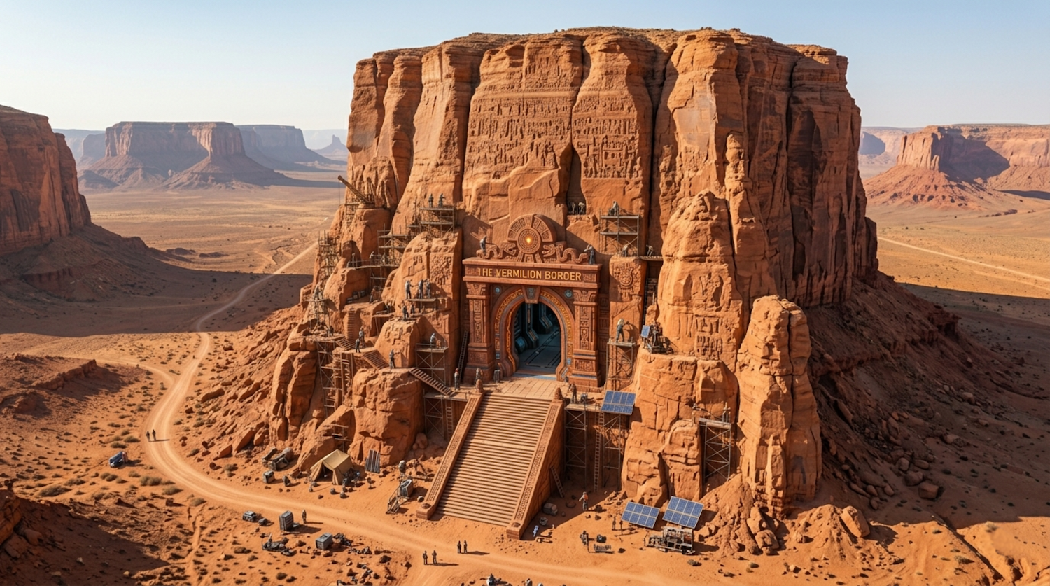 DESERT TEMPLE (WALLPAPER)