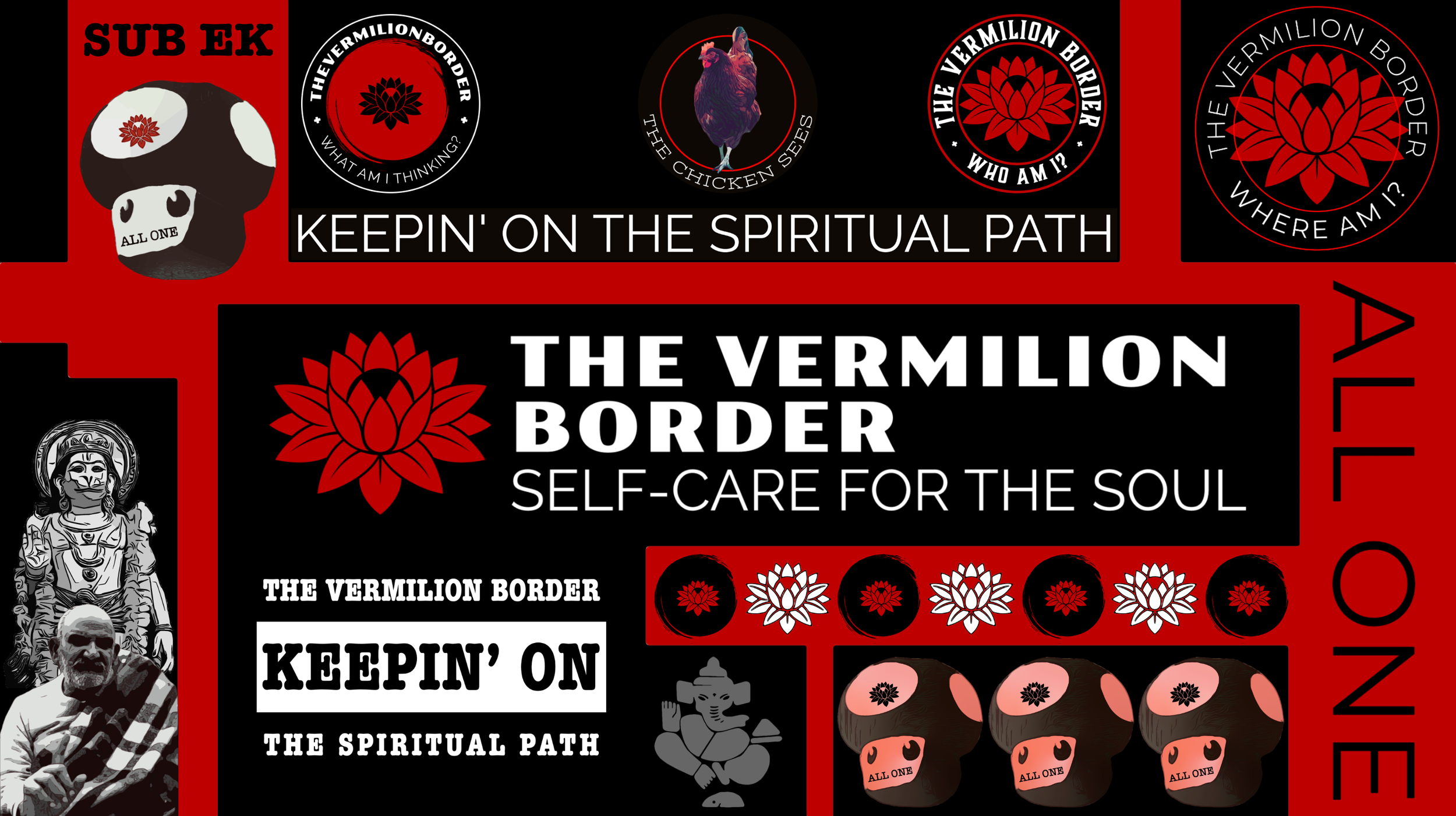 THE VERMILION BORDER'S RETRO WALLPAPER