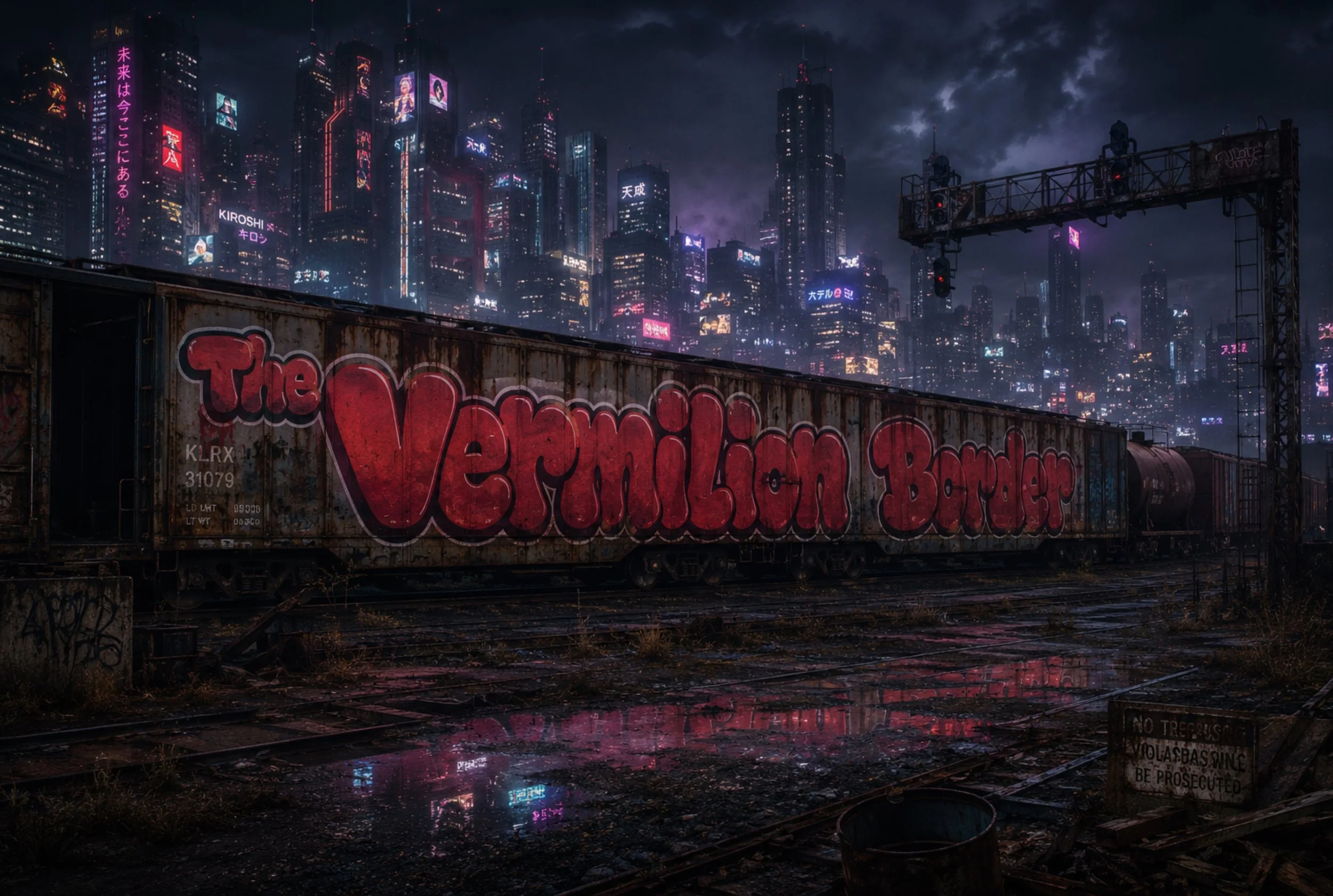 THE VERMILION BORDER'S TRAIN CAR WALLPAPER