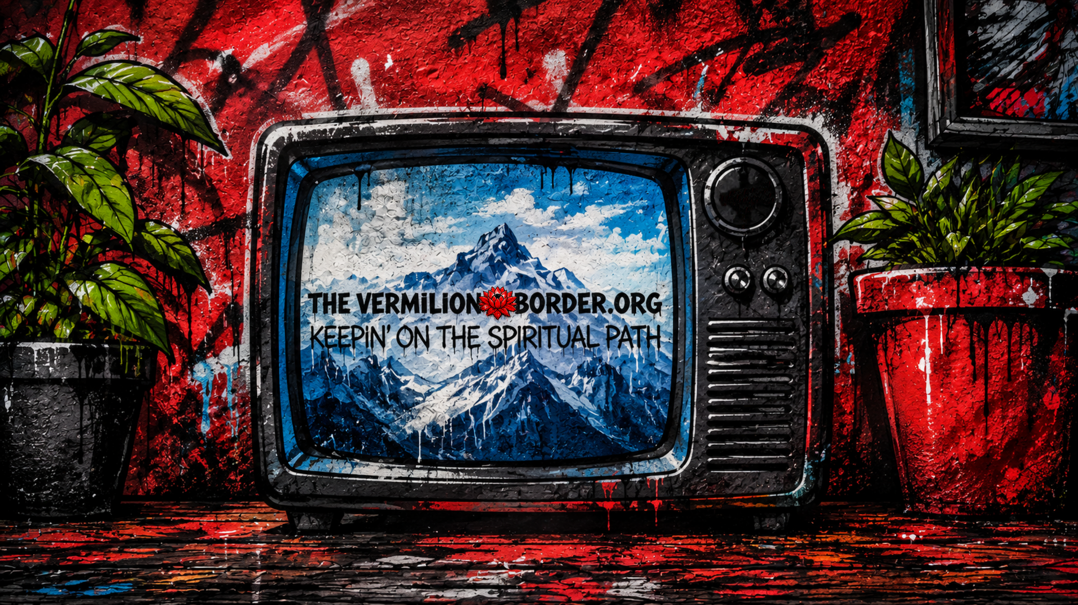 GRAFFITI TV (WALLPAPER)