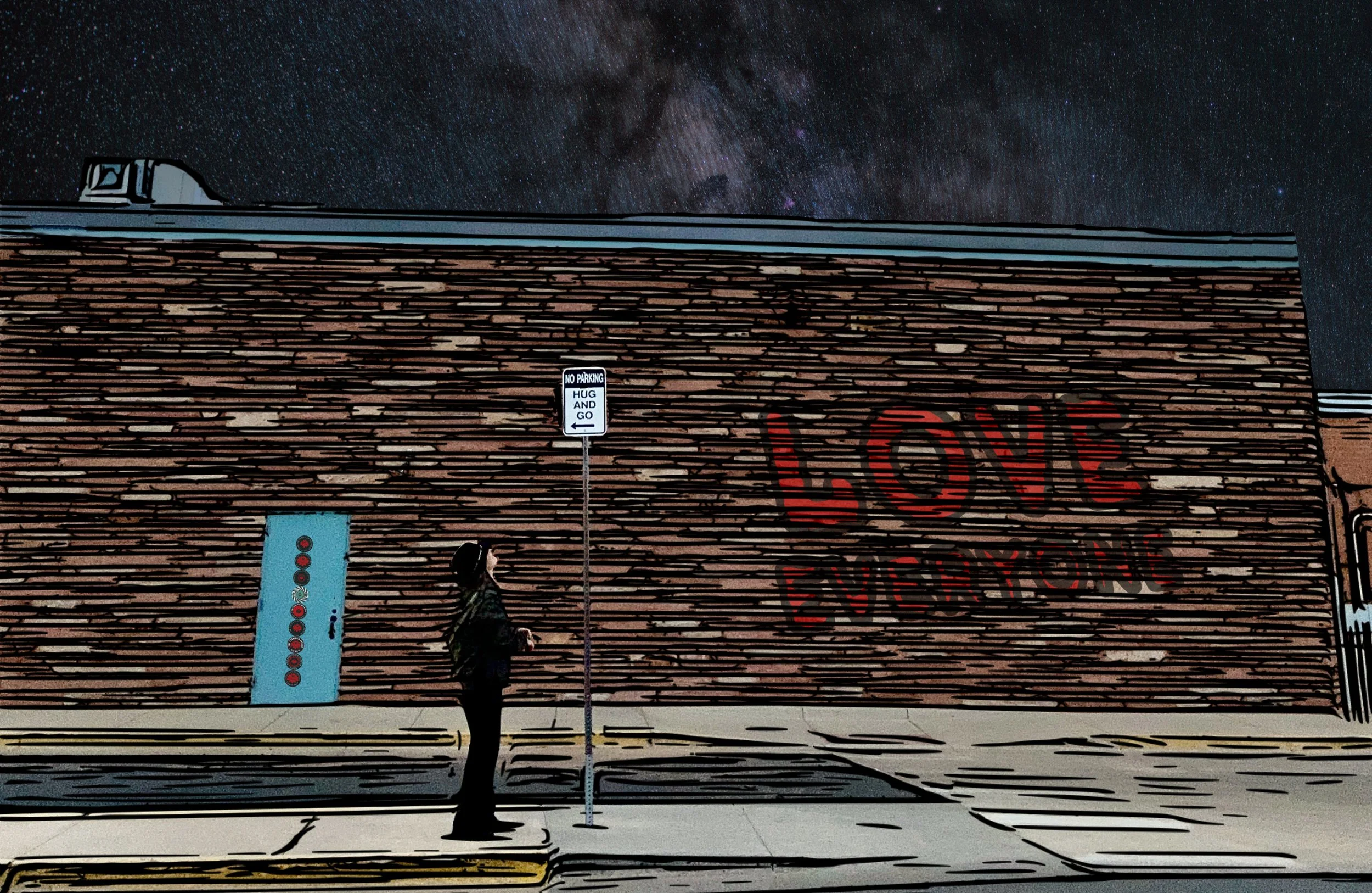 THE VERMILION BORDER'S LOVE EVERYONE WALLPAPER