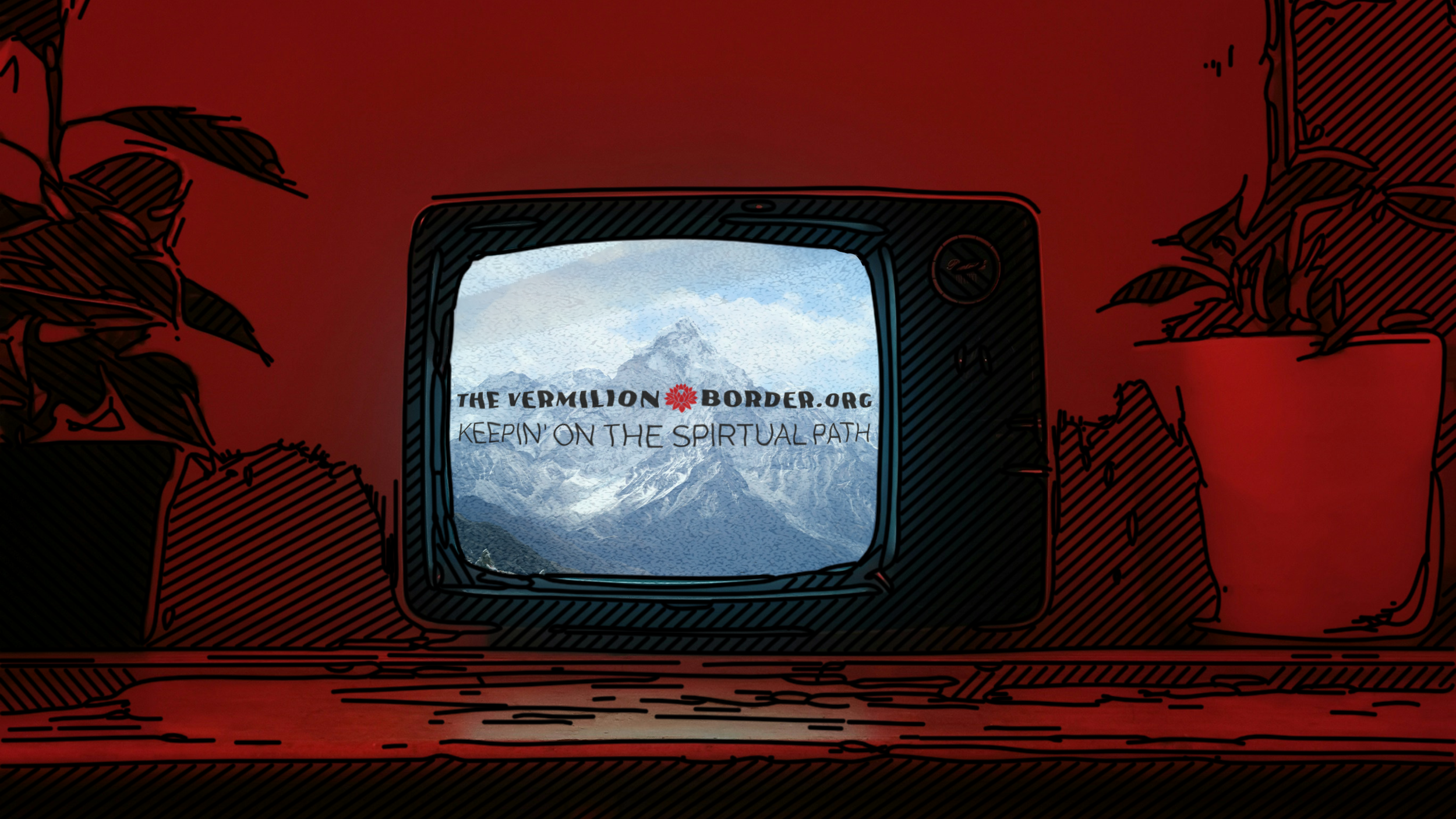 THE VERMILION BORDER'S TV WALLPAPER