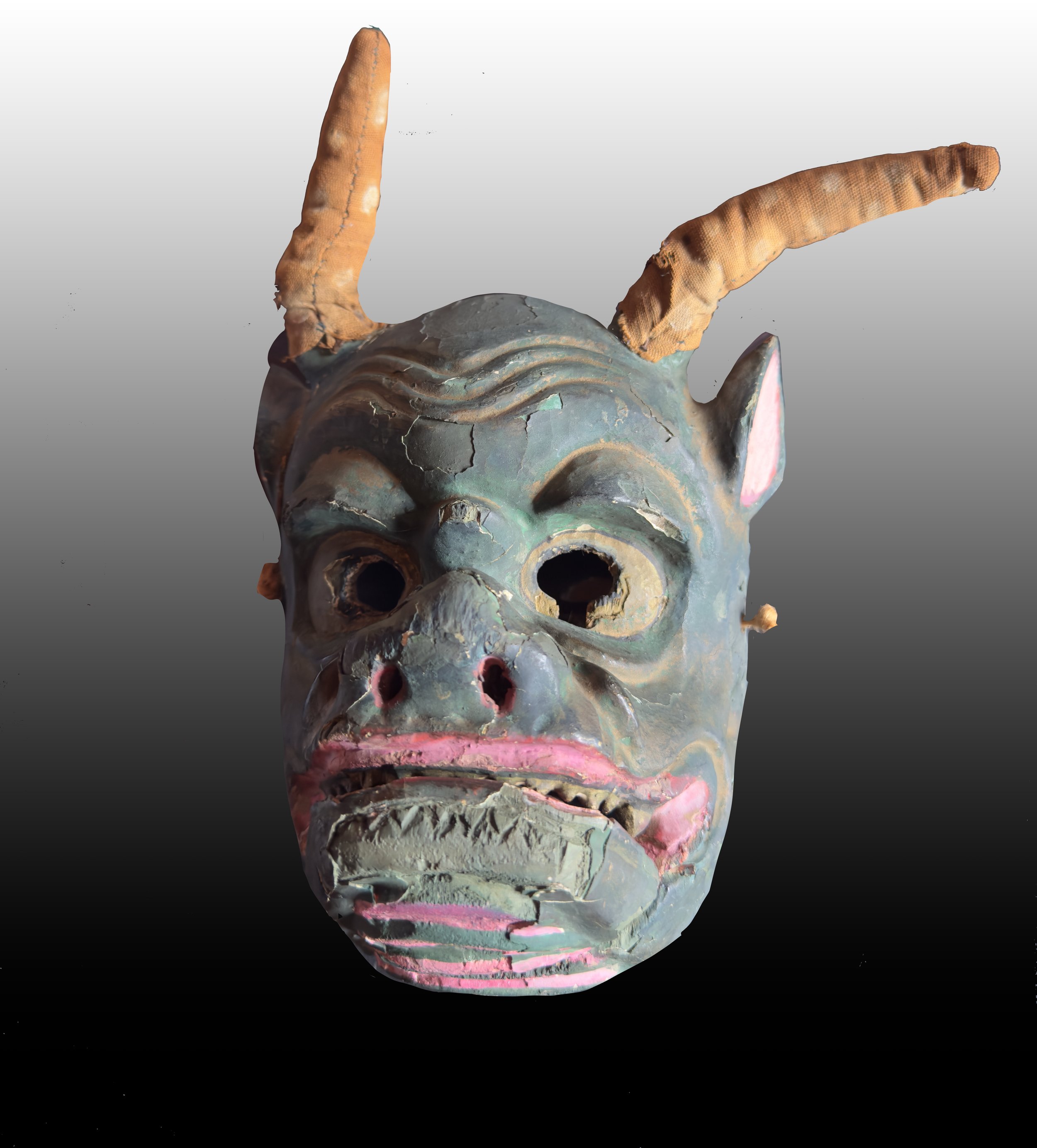 Antique Tibetan Buddhist Ritual Mask