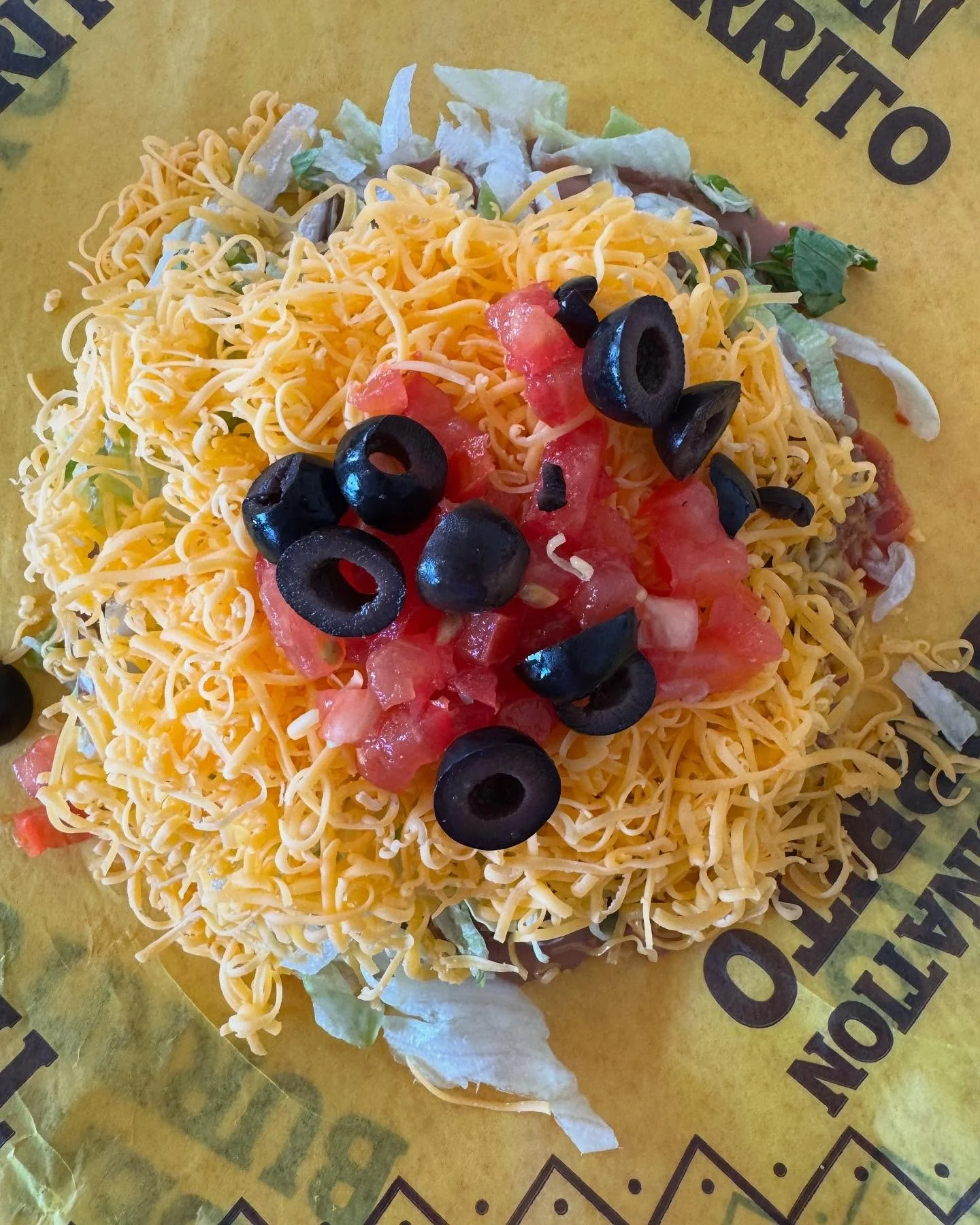 PSA: A tostada is one giant nacho. 🇺🇸 Happy 4th everyone!