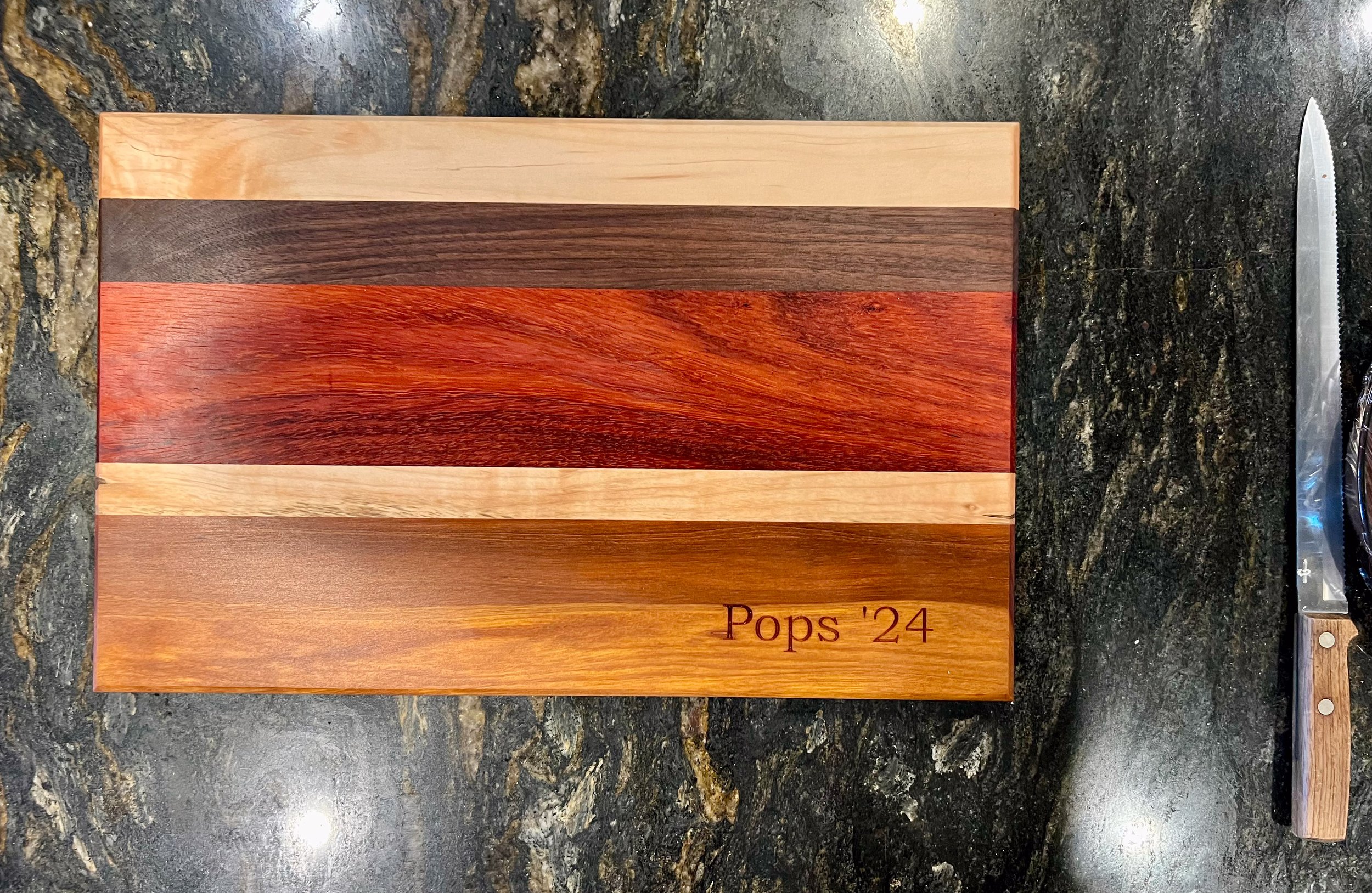 A decidedly not glass charcutery board because why not?