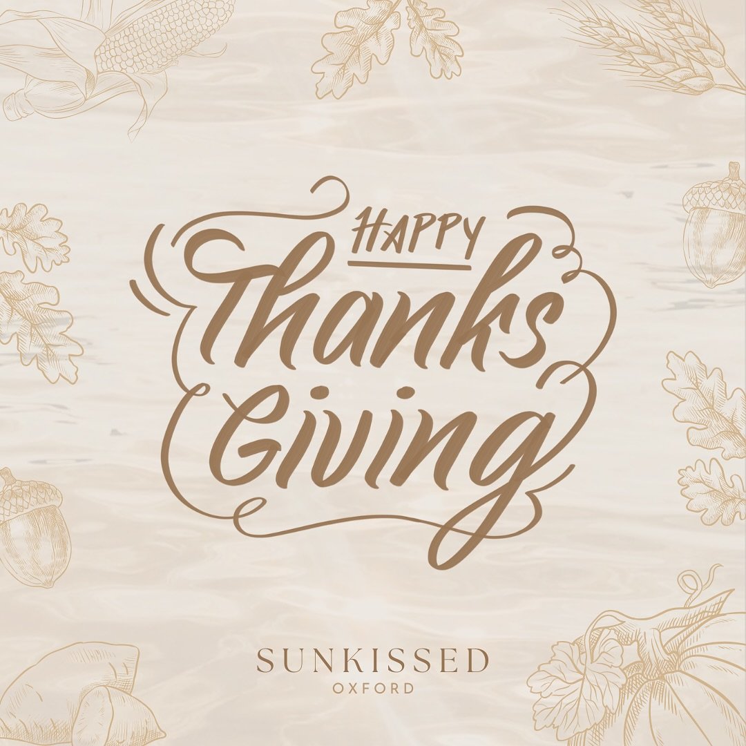 Thankful for the little things&mdash;like a flawless tan and good company. 💛 Wishing everyone a happy and glowing Thanksgiving from the Sunkissed team! ✨