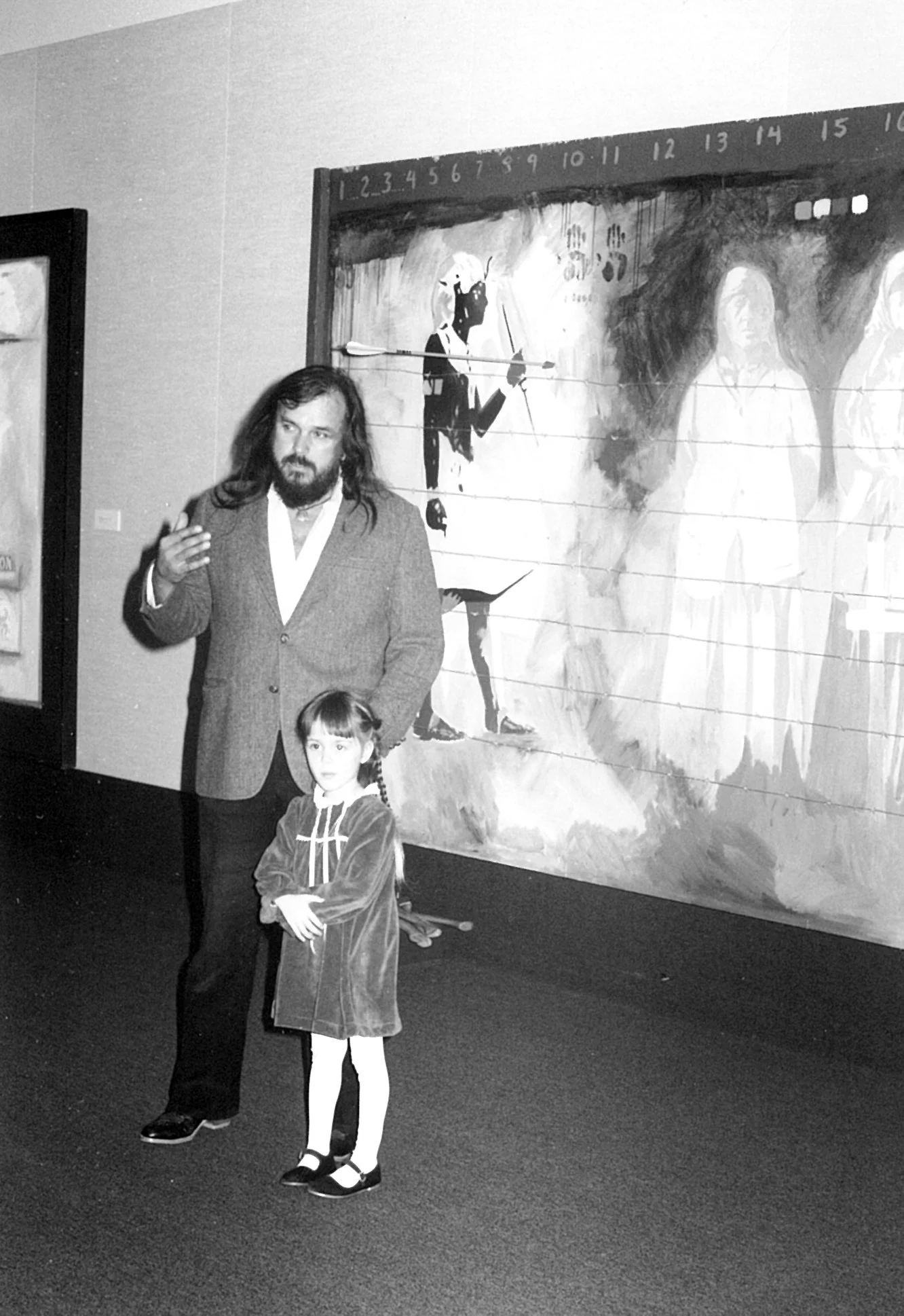 Carl Beam and Anong Beam at the Gallery - 1985.jpg