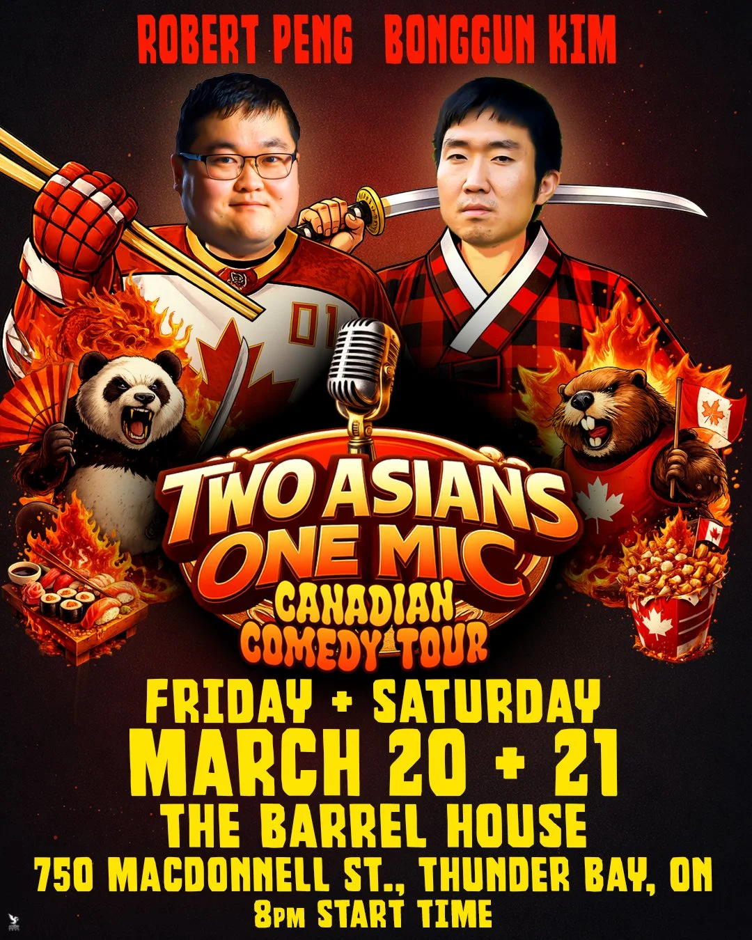 Two Asian One Mic Comedy Show