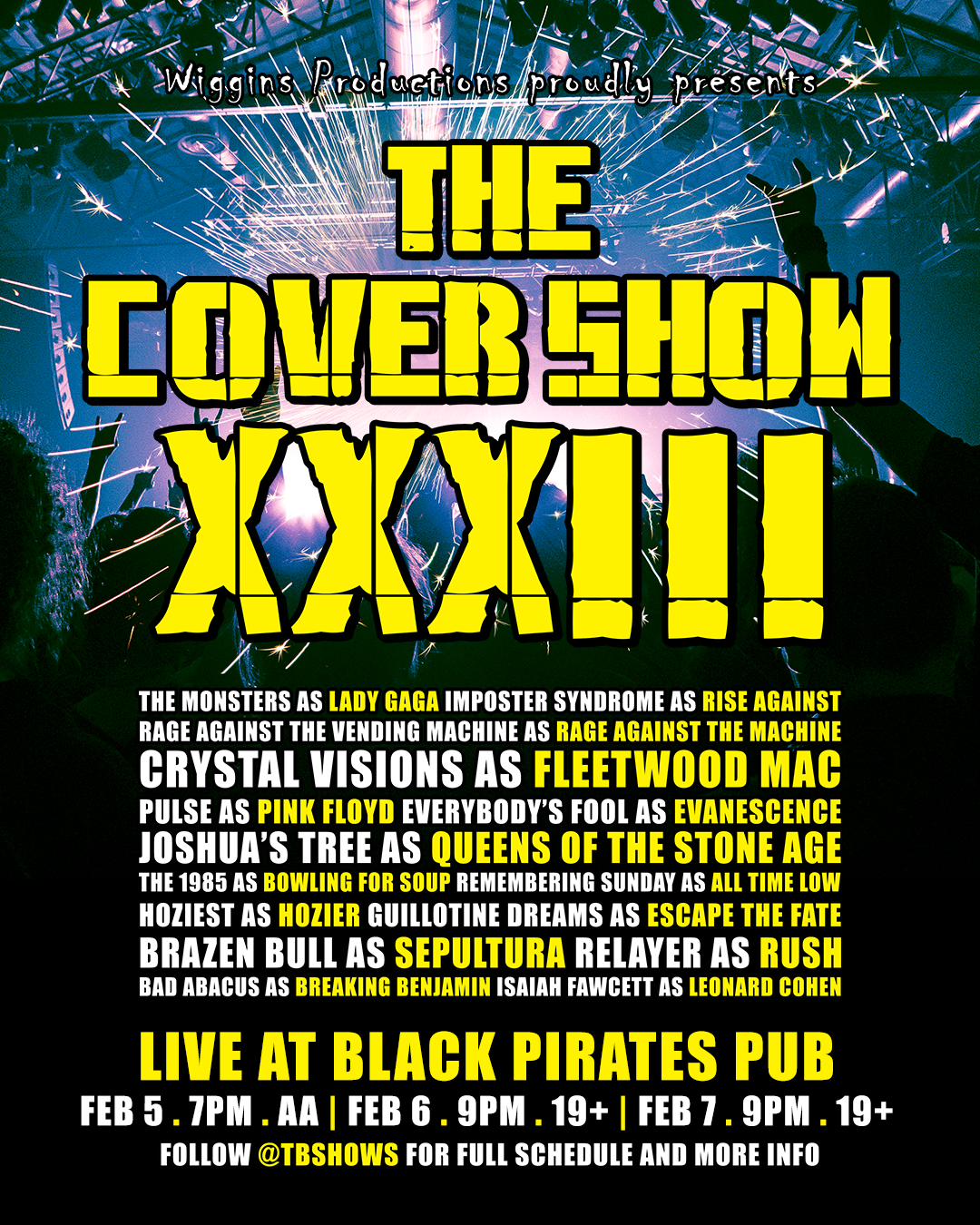 The Cover Show XXXIII (Night 3)