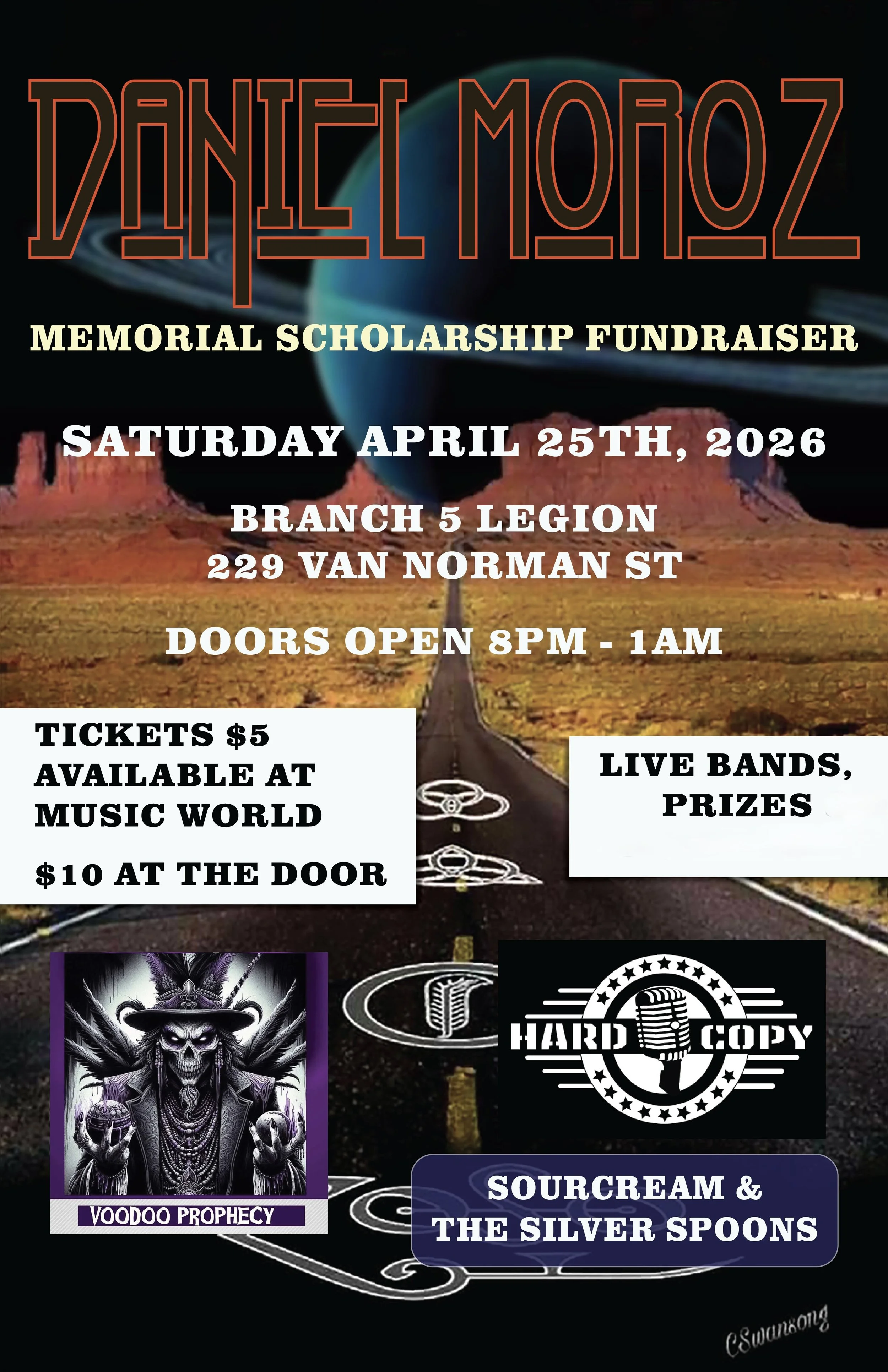 Daniel Moroz Memorial Scholarship Fundraiser