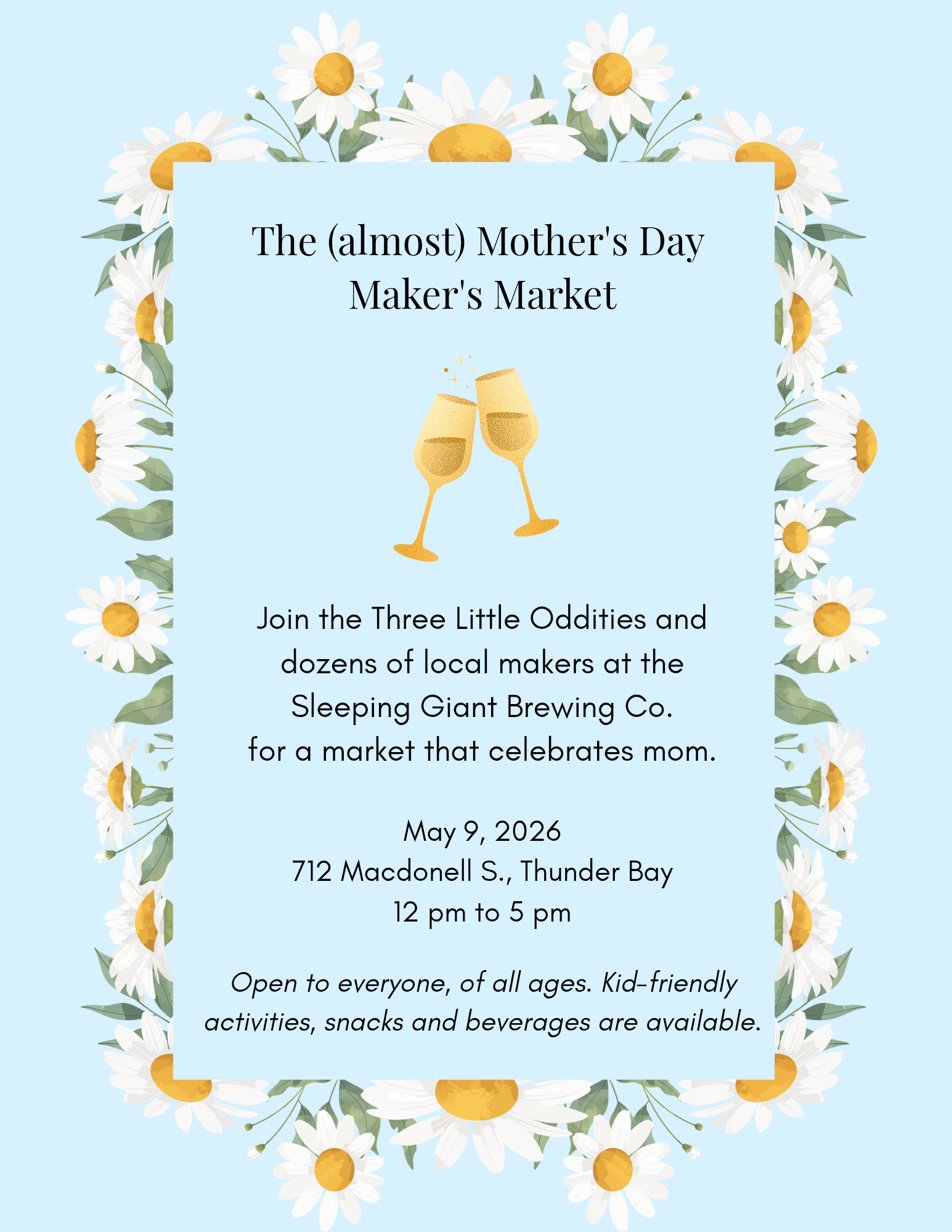 (almost) Mother's Day Market at Sleeping Giant Brewery, Open to All