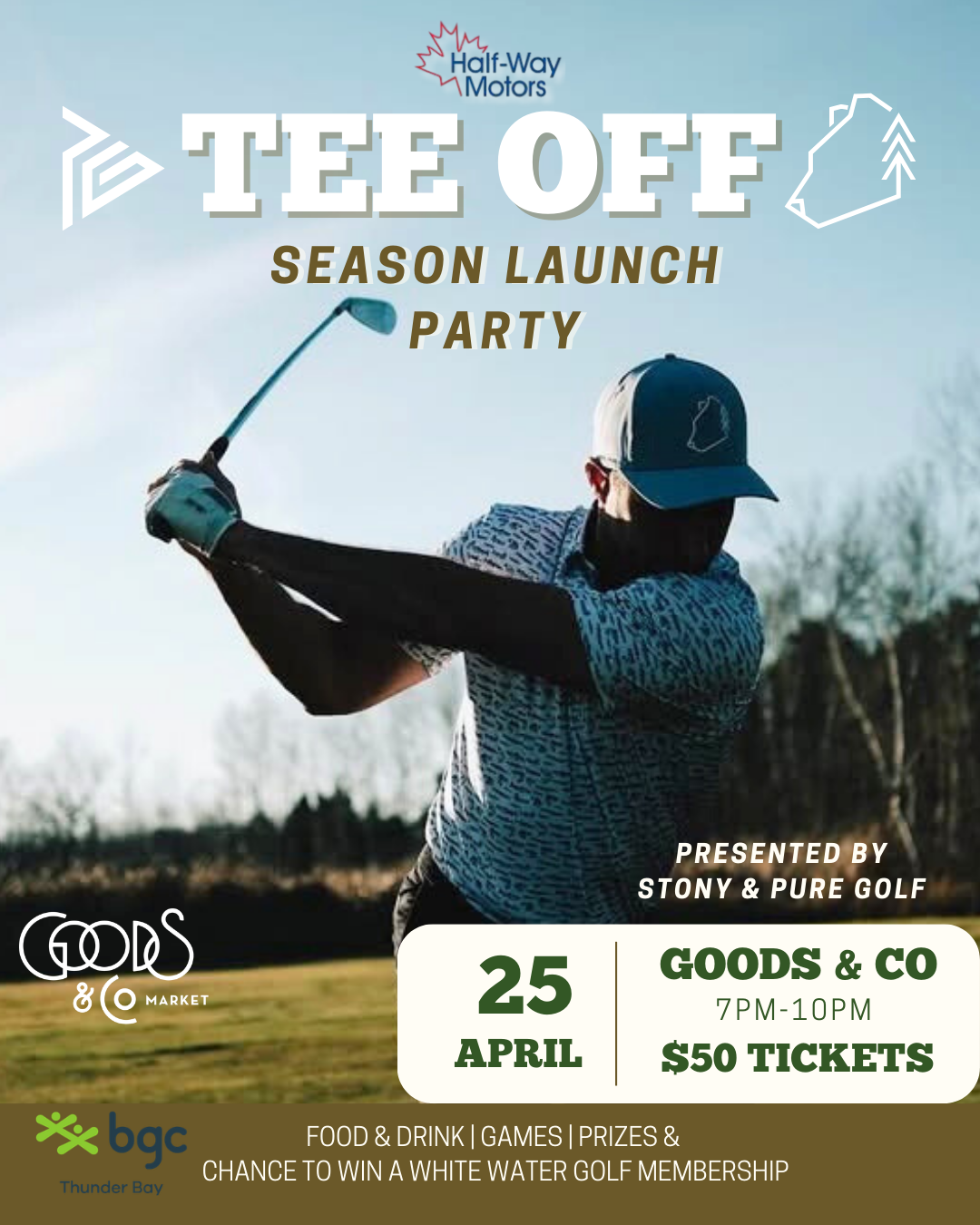 TEE OFF - 2nd Annual Golf Season Launch Party