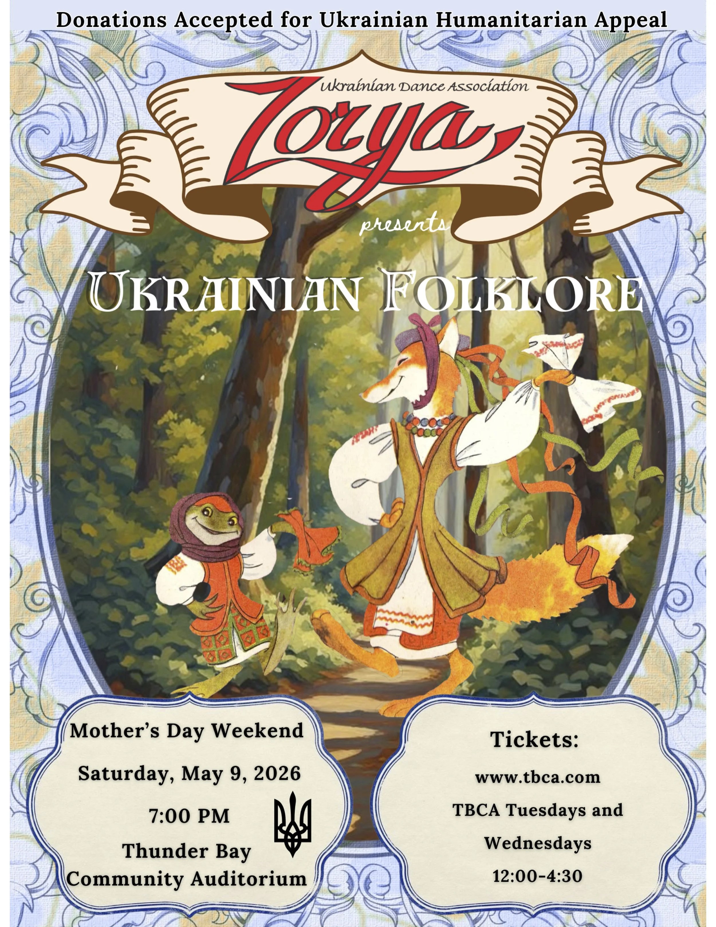 Zorya Ukrainian Dance Association presents "Ukrainian Folklore"