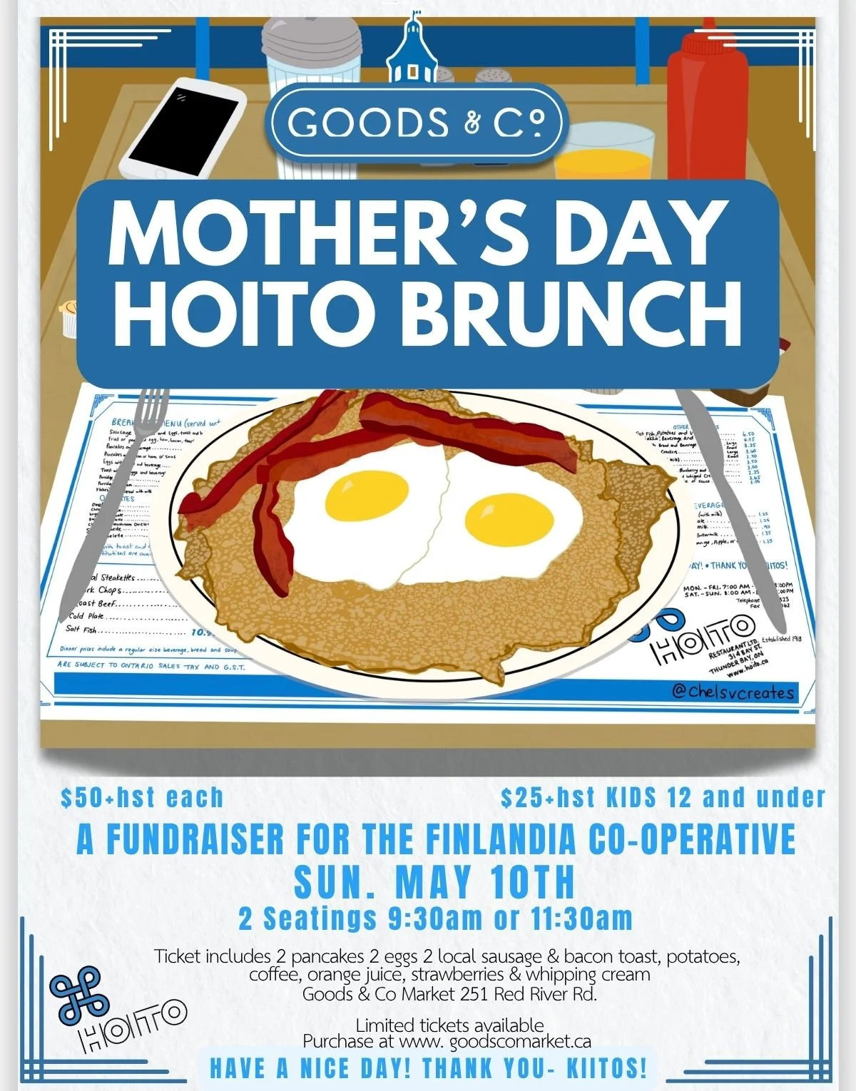 Hoito Mother's Day Breakfast