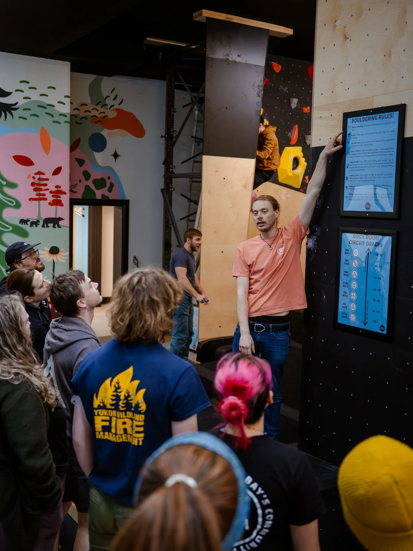 &ldquo;It was a response to what the community wanted,&rdquo; says Mike Hyer, co-owner and operator of Rock Room Climbing @rockroomclimbing. 

Taking charge of the city&rsquo;s sudden lack of a climbing facility, Hyer and his business partner Cody Co
