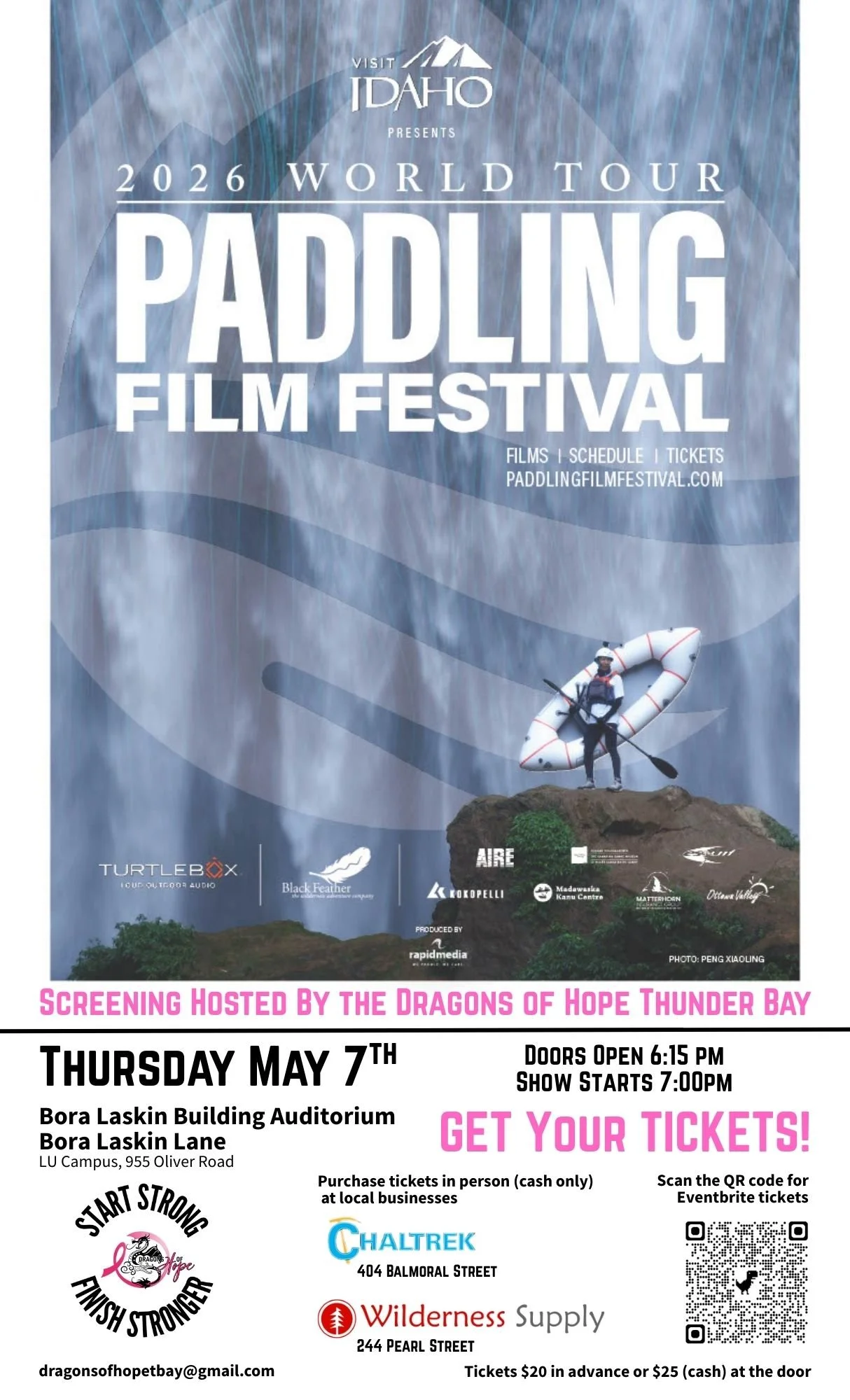 Paddling Film Festival 2026 World Tour