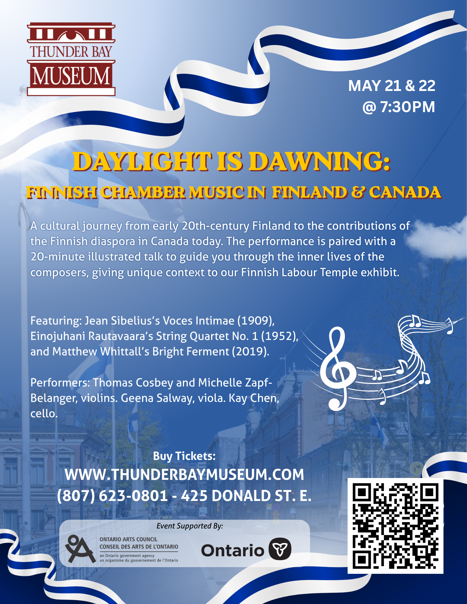Daylight is Dawning: Finnish Chamber Music in Finland and Canada