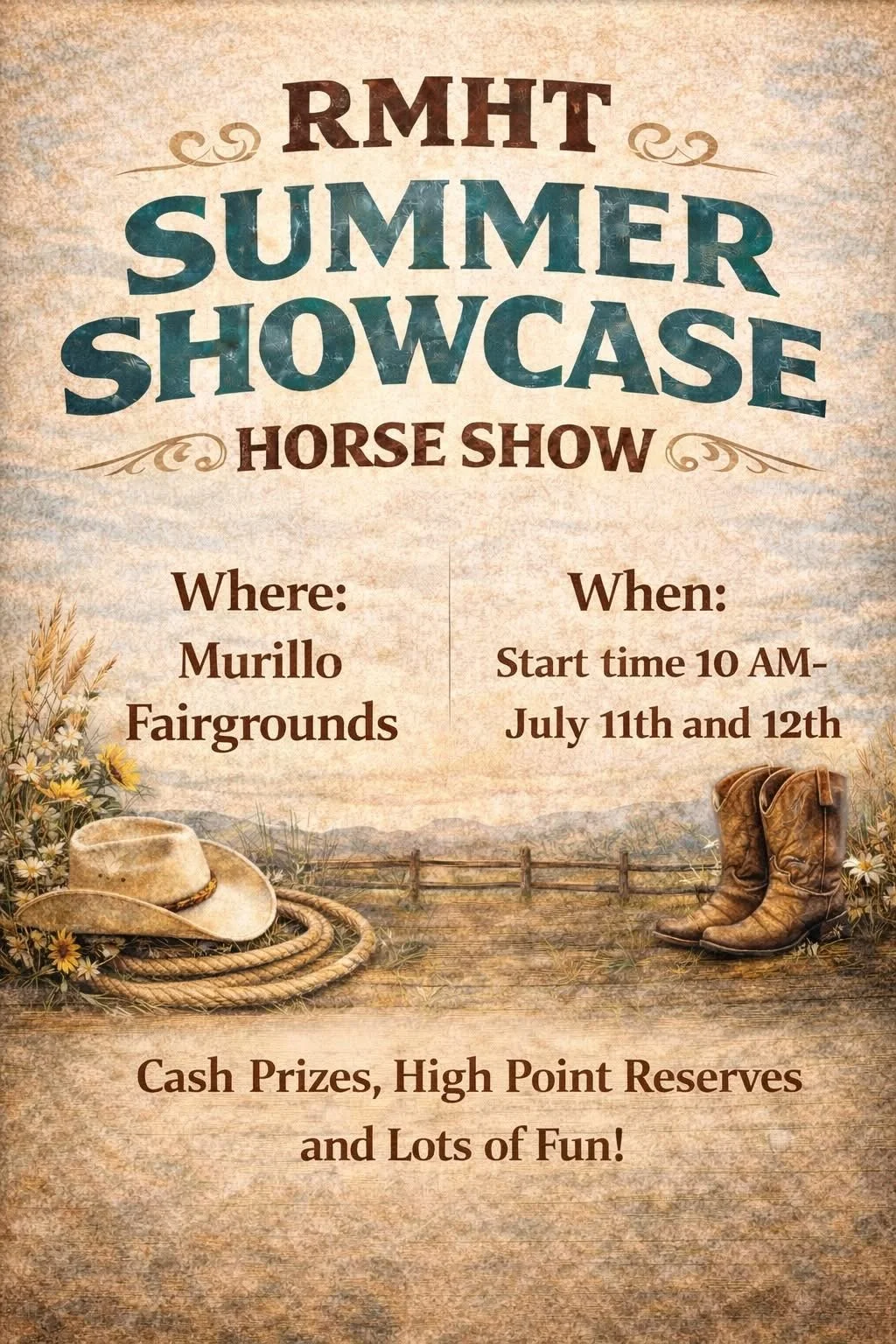 RMHT Summer Showcase Horse Show