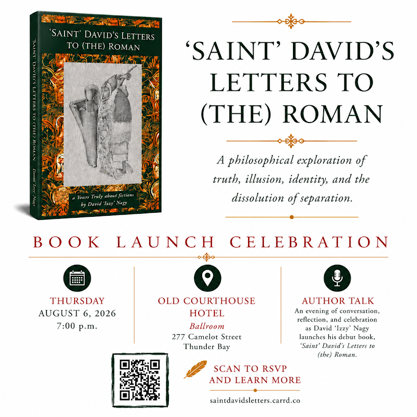 Local Author, David Nagy, Book Launch