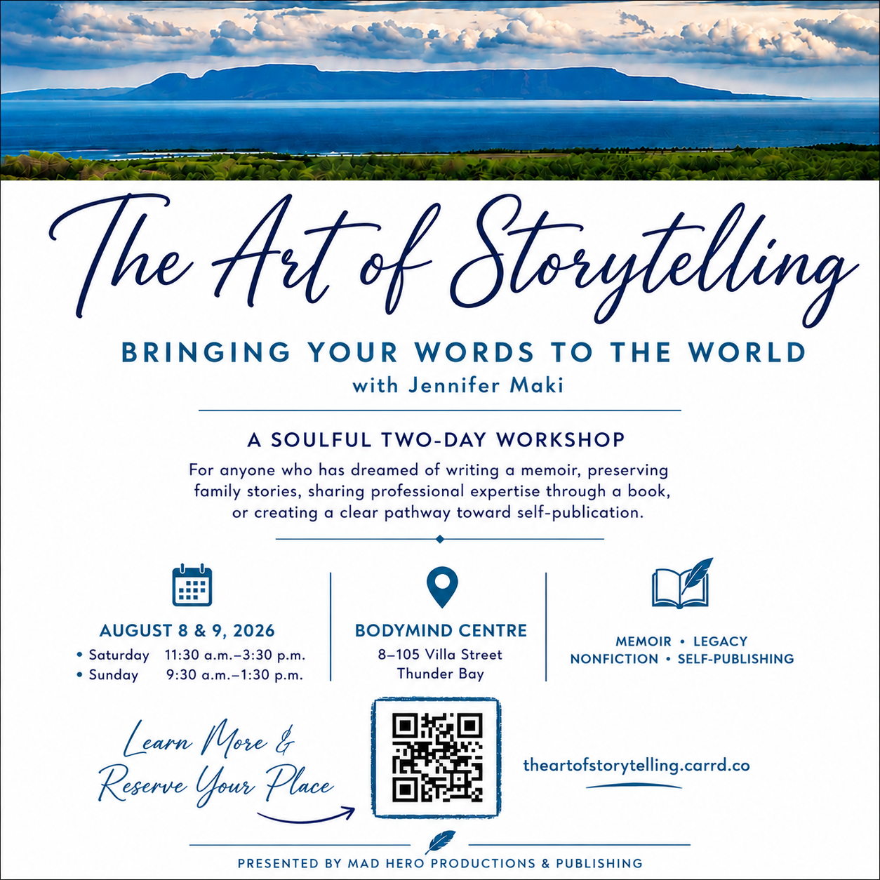 The Art of Storytelling: Bringing Your Words to the World 