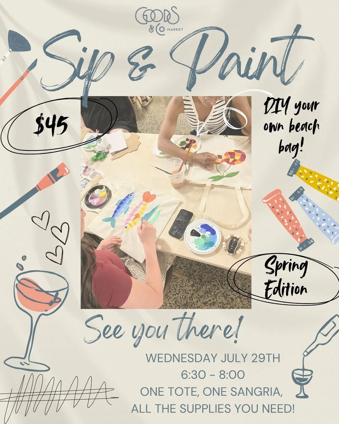 Sip & Paint : Summer Edition