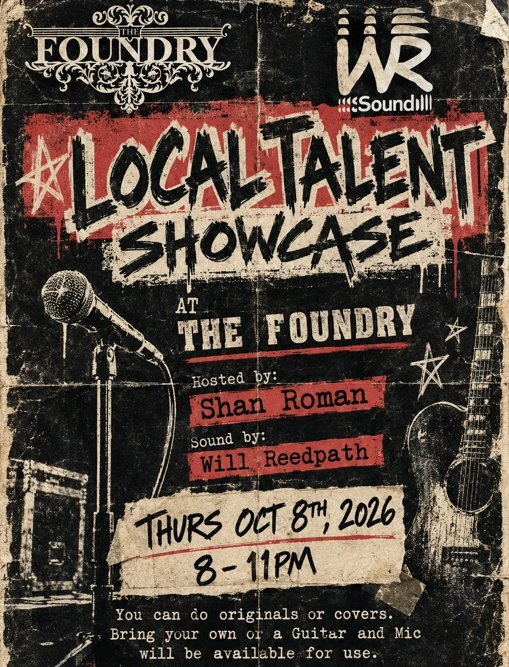 Local Talent Showcase hosted by Shan Roman