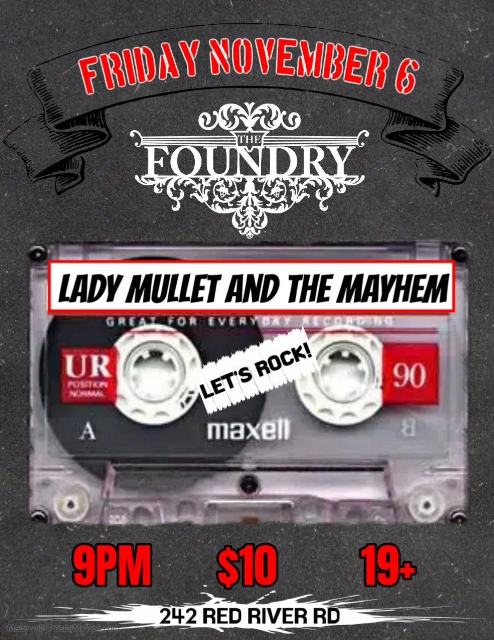 Lady Mullet and the Mayhem ROCK The Foundry!