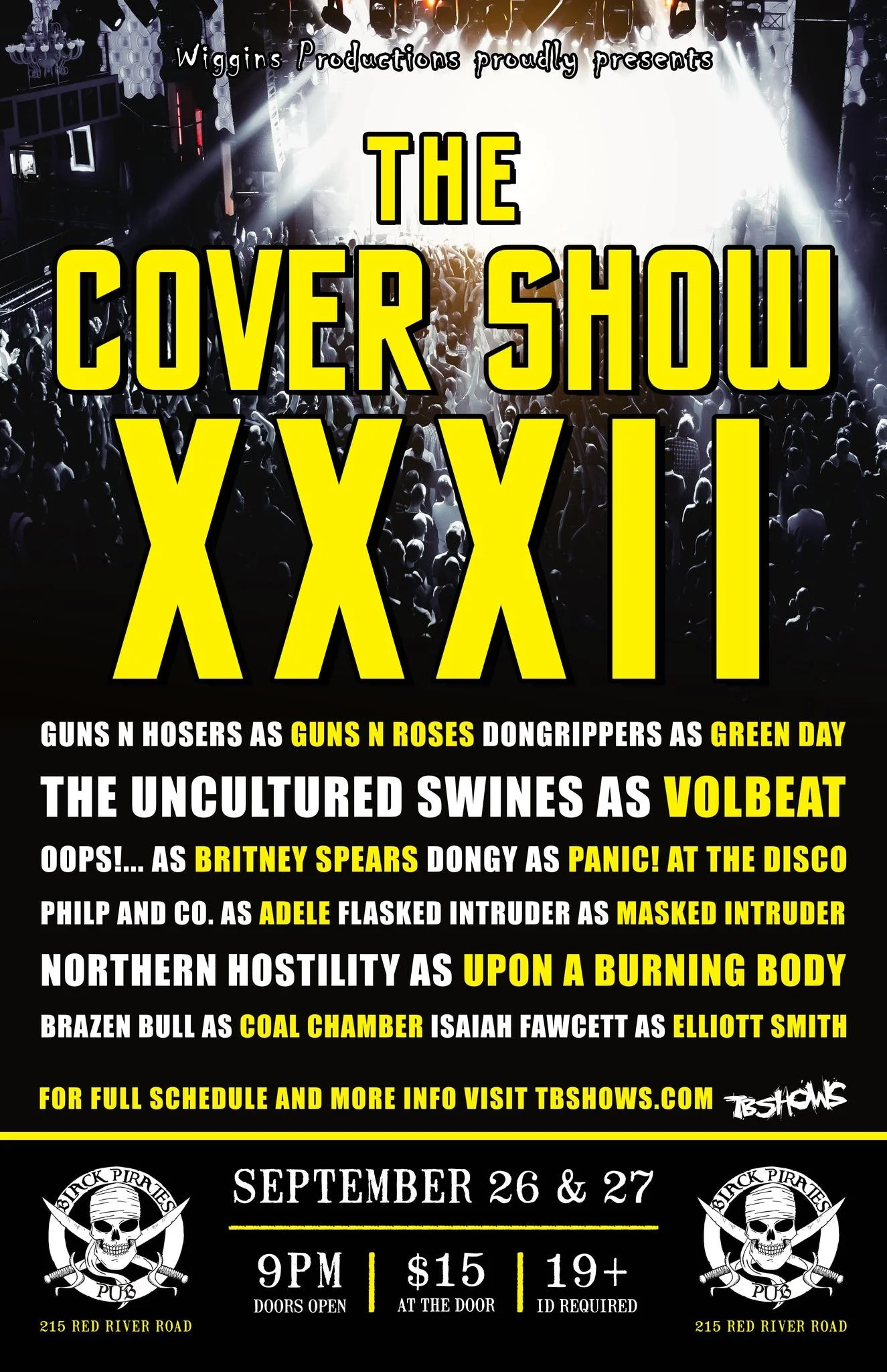 The Cover Show XXXII (2 Nights)