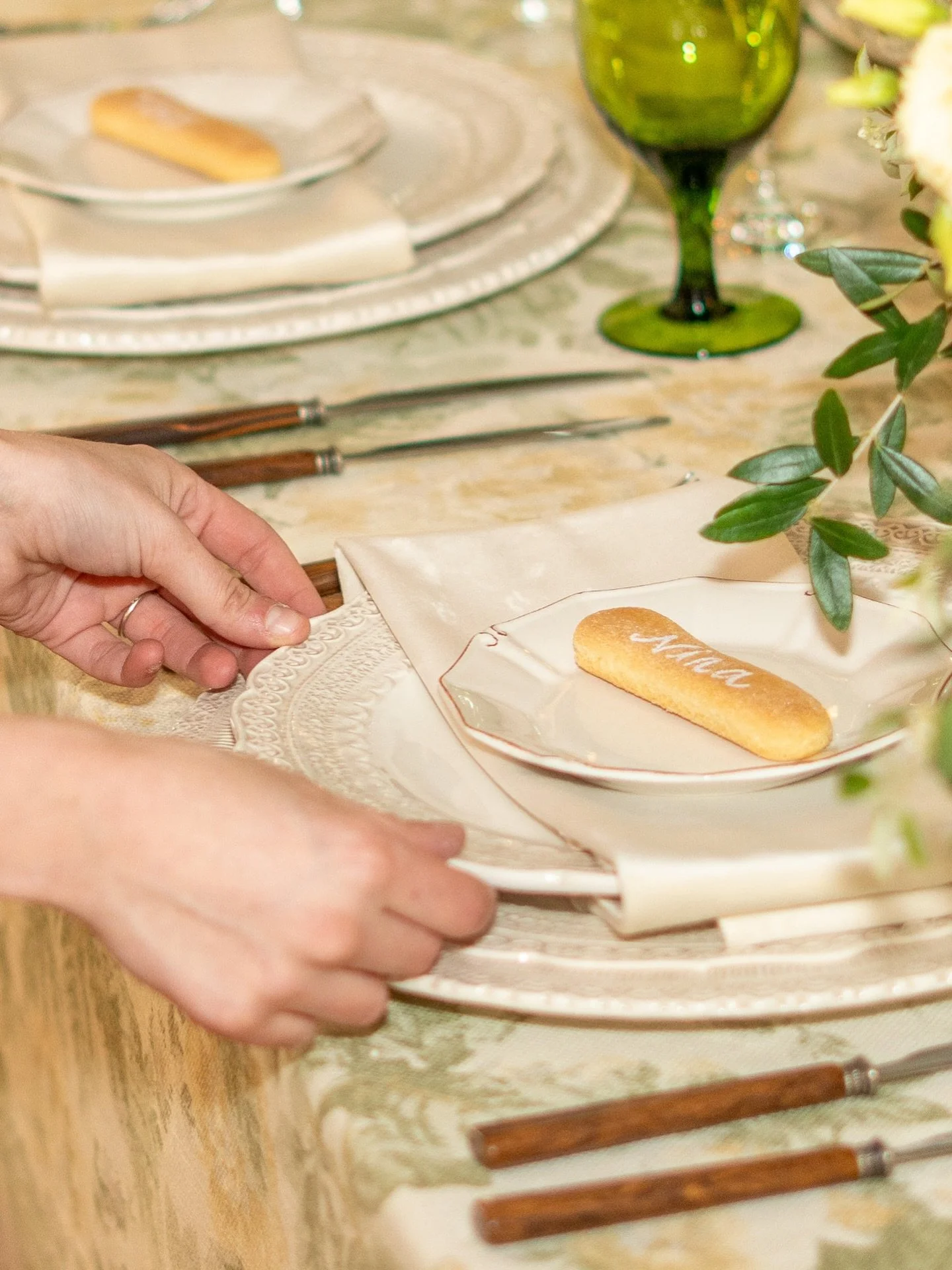 The magic is in the details. ✨ From the perfect layered place setting to the handwritten touch that makes your guests feel seen, we believe your New England wedding should be a masterpiece of personalized elegance. 
Ready to stop scrolling and start