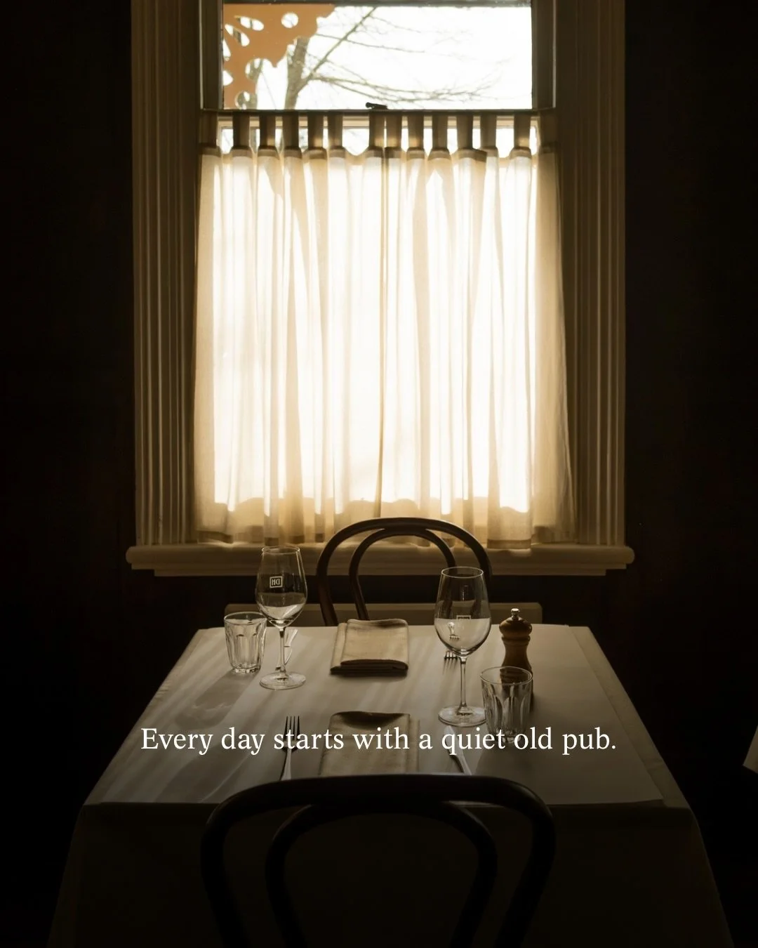 OUR OLD PUB TURNS TWO &bull; There are moments when we walk through the Daylesford Hotel before the doors open, when the chairs are still up and the building is quiet, and it&rsquo;s hard to reconcile it with what happens here once the day gets going