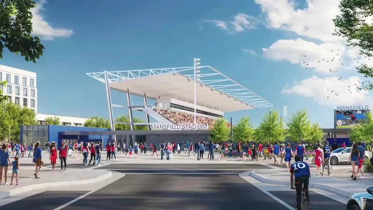 🚧PROGRESS IN MOTION🚧

Our vision for Mansfield Stadium is taking shape⬇️
 
🧭West Concourse: View down the main concourse from the future south entrance gates
🍻South Concourse: Concrete slab is poured and ready! Home of the future South Bar
⛱ Cano