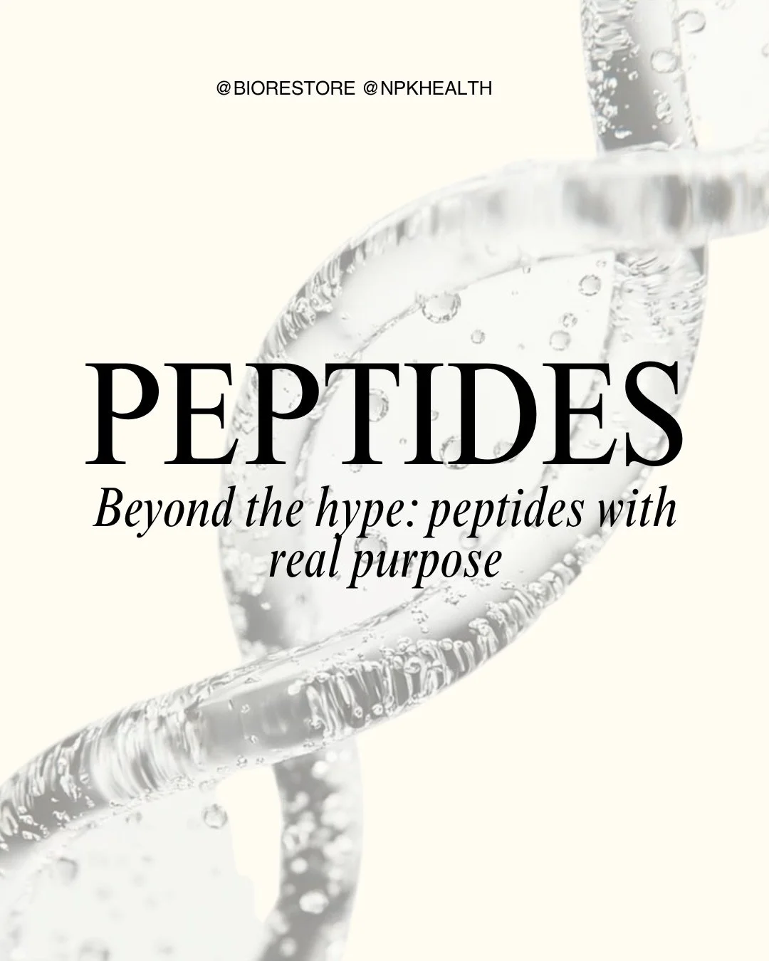 Peptides are not magic. They are tools.

And when used correctly, they can be powerful.
The problem is, most people are choosing peptides based on trends, not physiology.

At BioRestore, we don&rsquo;t guess.
We match the peptide to the person.

Your