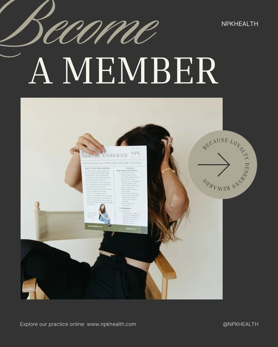 INTRODUCING: NPK MEMBERSHIP ✨
This is where sustainable results happen, not from one plan, but from ongoing support, consistency, and adjustments as your body changes.

* One in-person or Telehealth follow-up each month (with a health coach or nutrit