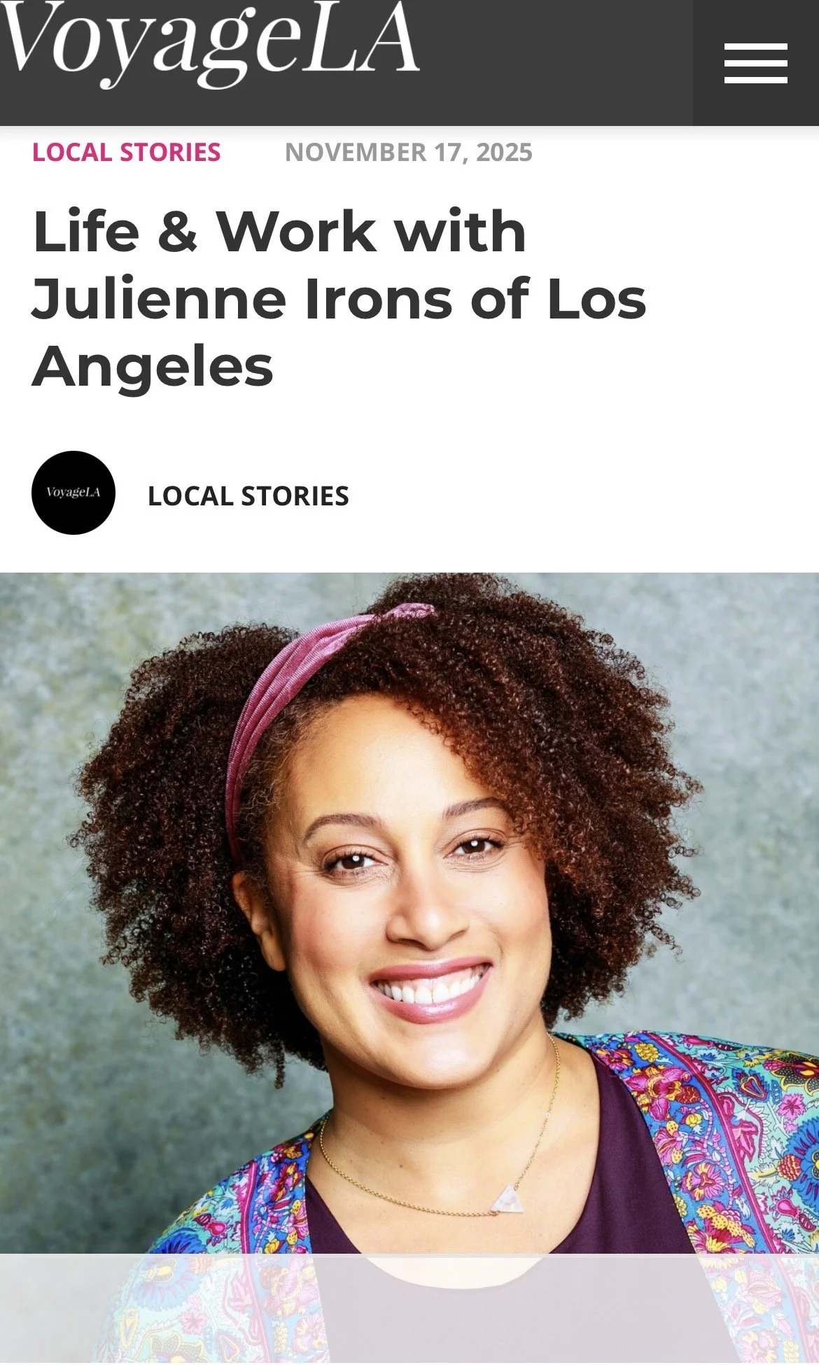 Web article titled 'How People Of Color Can Prepare For A Protest, According To A Black Energy Healer' by Jasmine Irons Anokute, dated June 1, 2020.